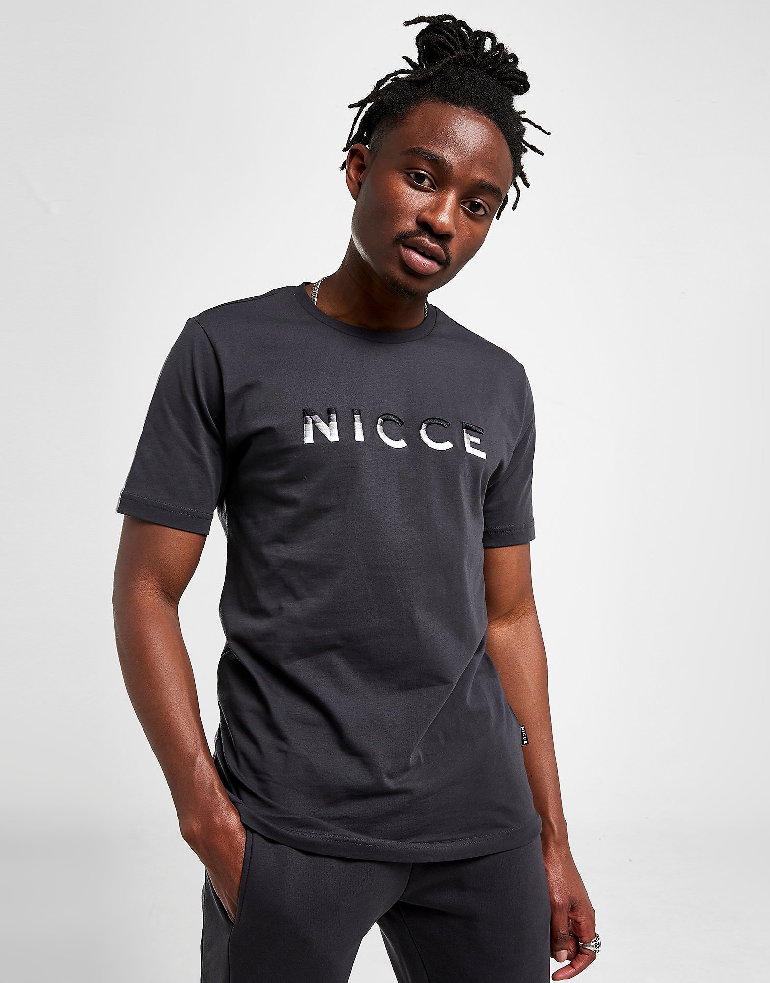 

Nicce Vina T-Shirt - Only at JD - Grey - Mens, Grey