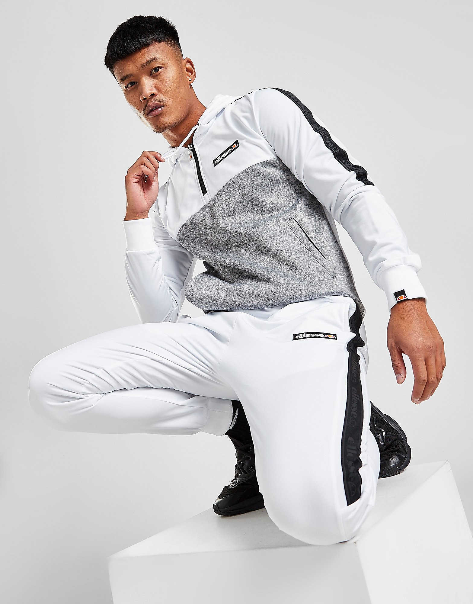 

Ellesse Bauldo Poly Track Pants - Only at JD - White - Mens, White