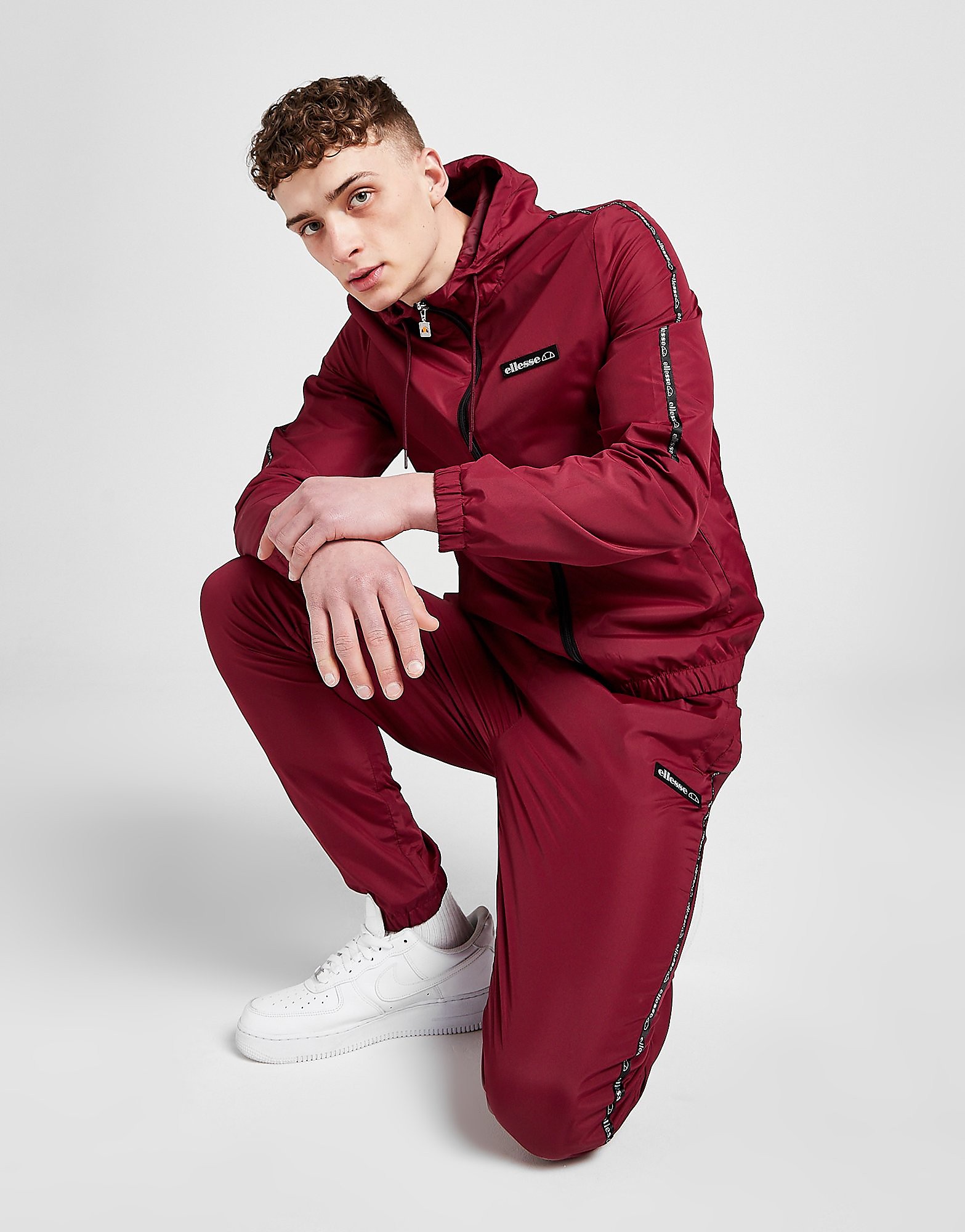 Ellesse locktino woven tracksuit mens punainen ellesse JD Sports