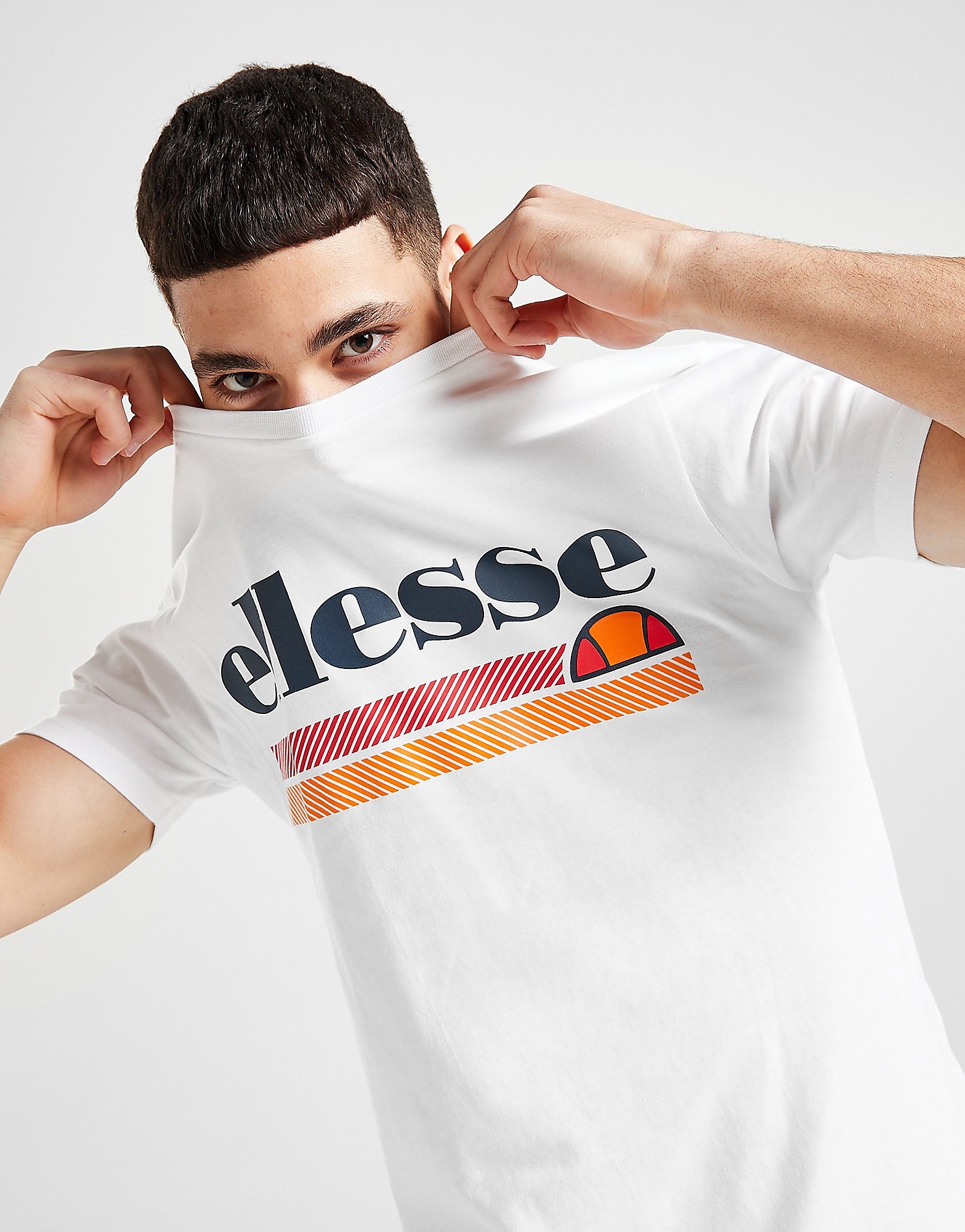 

Ellesse Triscia T-Shirt - White - Mens, White