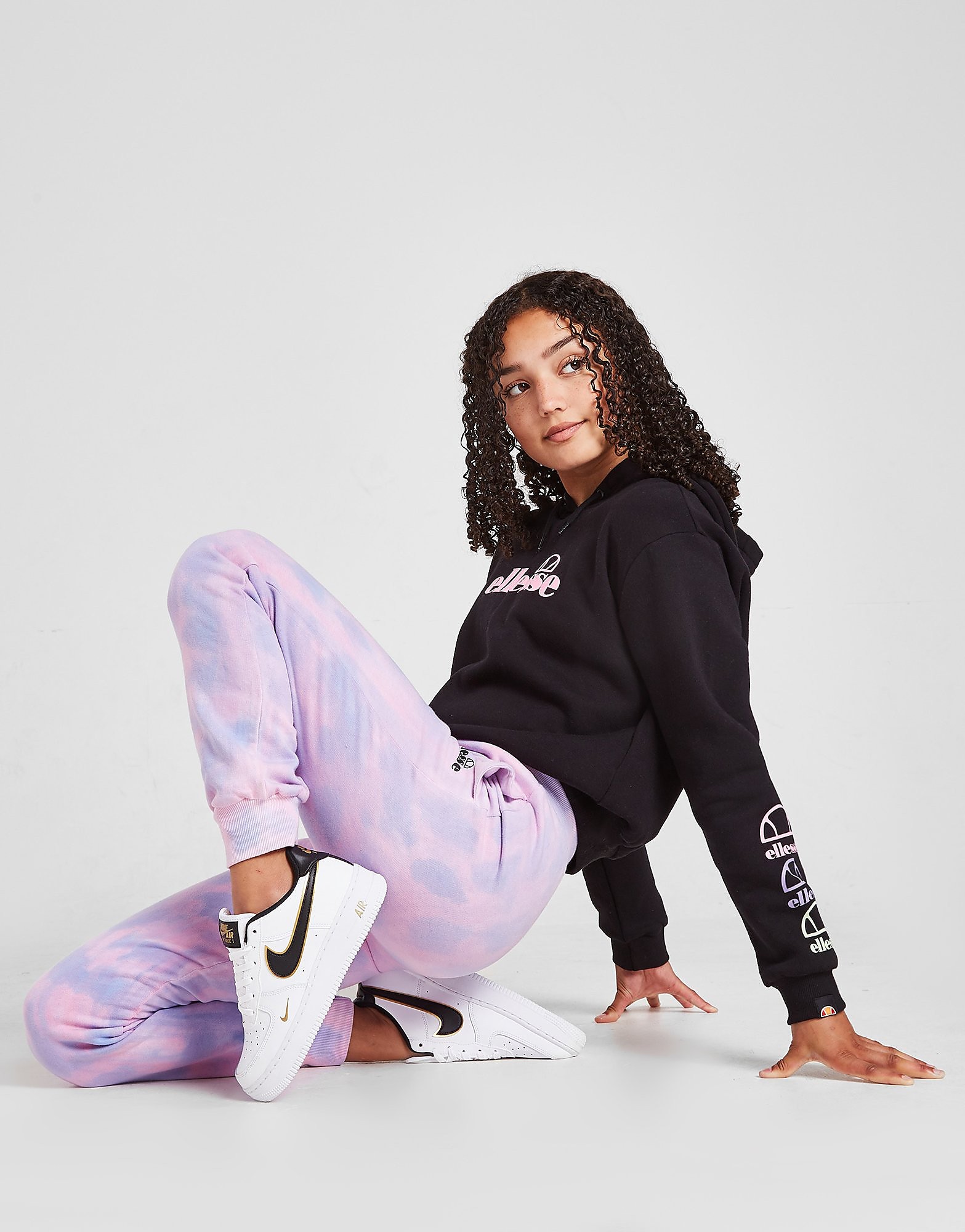 

Ellesse Girls' Lena Crop Hoodie Junior - Only at JD - Black - Kids, Black