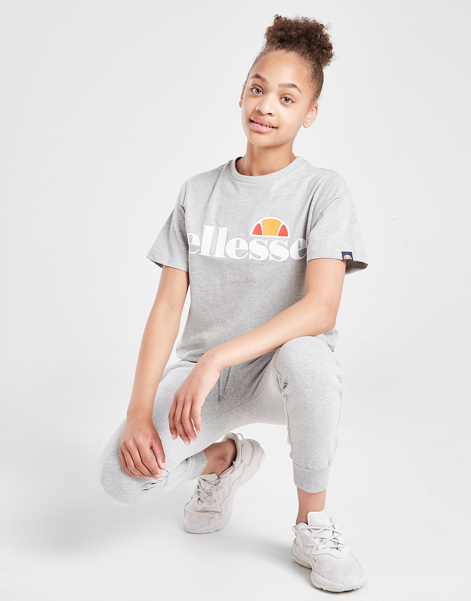 

Ellesse Girls' Jena T-Shirt Junior - Only at JD - Grey - Kids, Grey