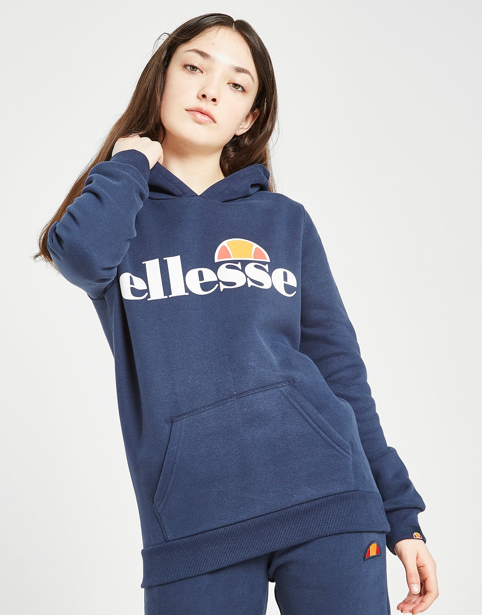 

Ellesse Girls' Isobel Overhead Hoodie Junior - Only at JD - Navy - Kids, Navy