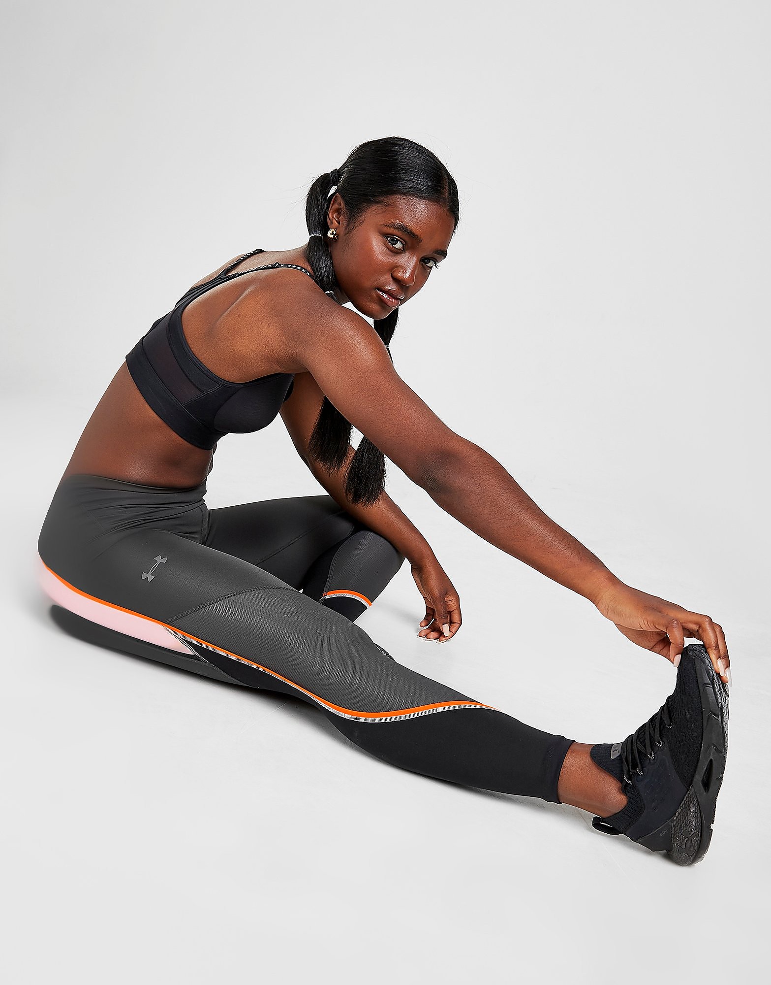 

Under Armour Fly-By Tights - Grey - Womens, Grey