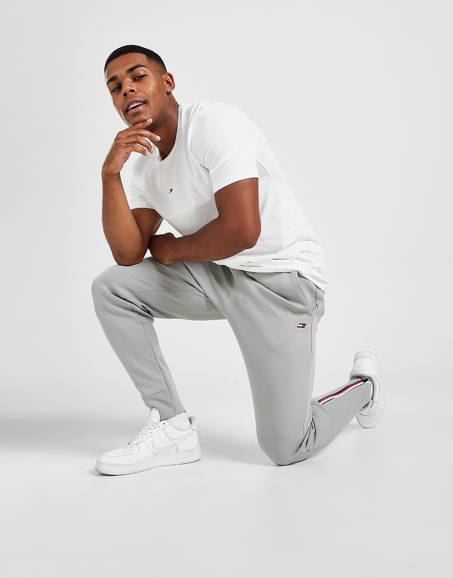 

Tommy Hilfiger Premium Joggers - Grey - Mens, Grey
