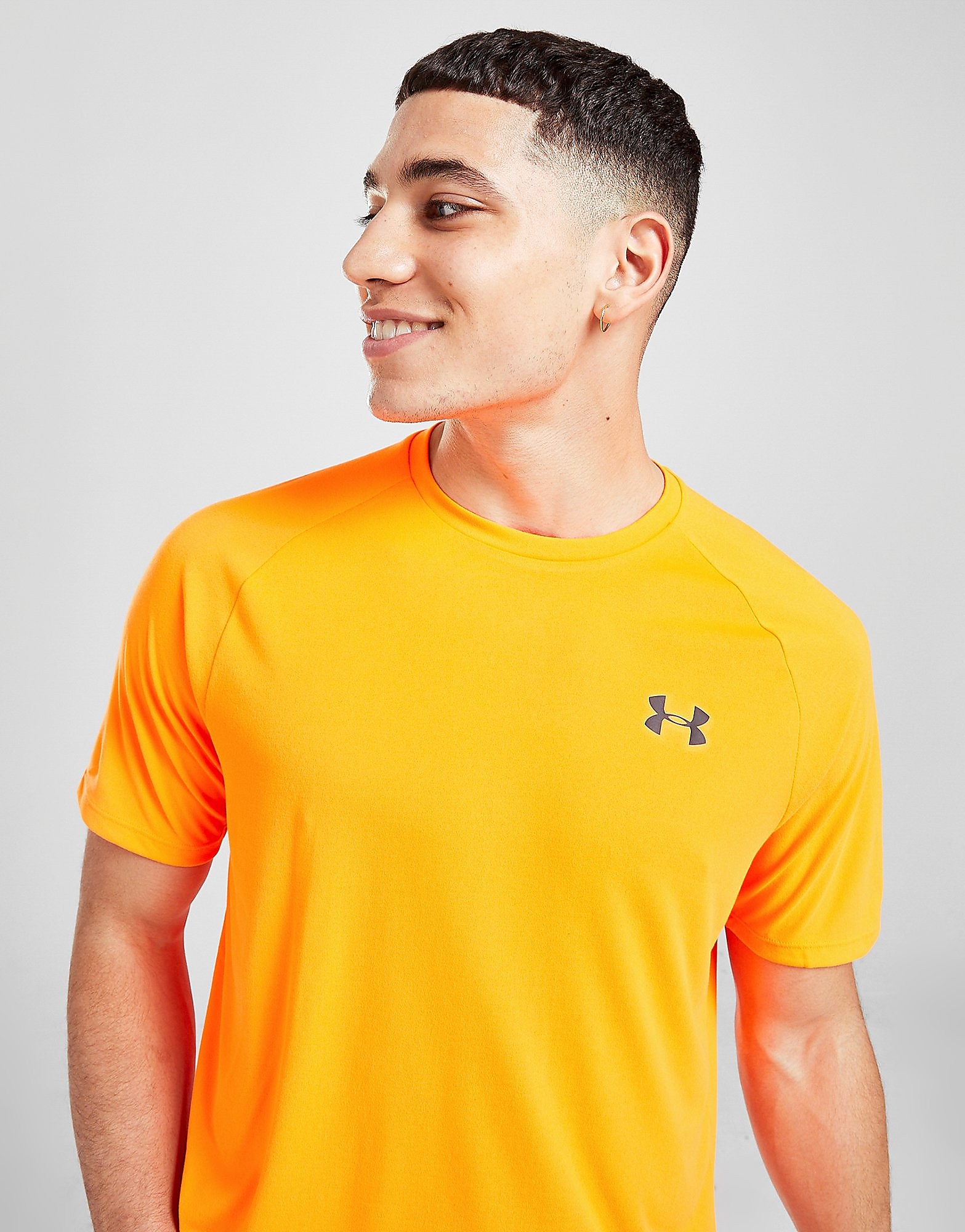 

Under Armour Tech T-Shirt - Orange - Mens, Orange