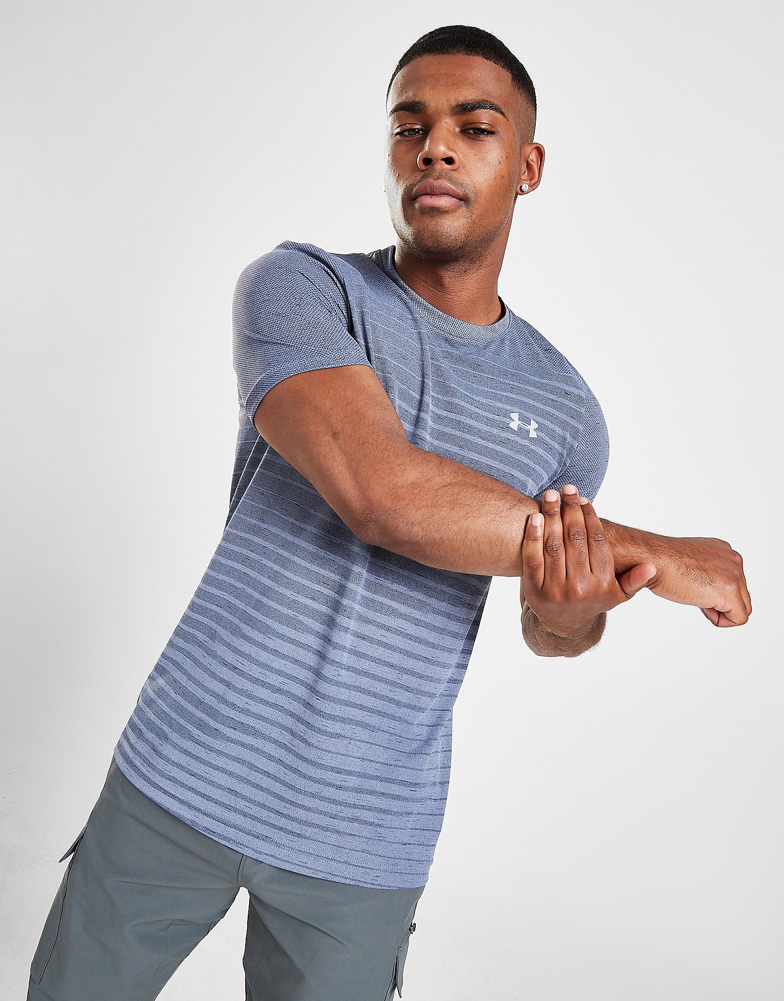 

Under Armour Vanish Fade T-Shirt - Blue - Mens, Blue