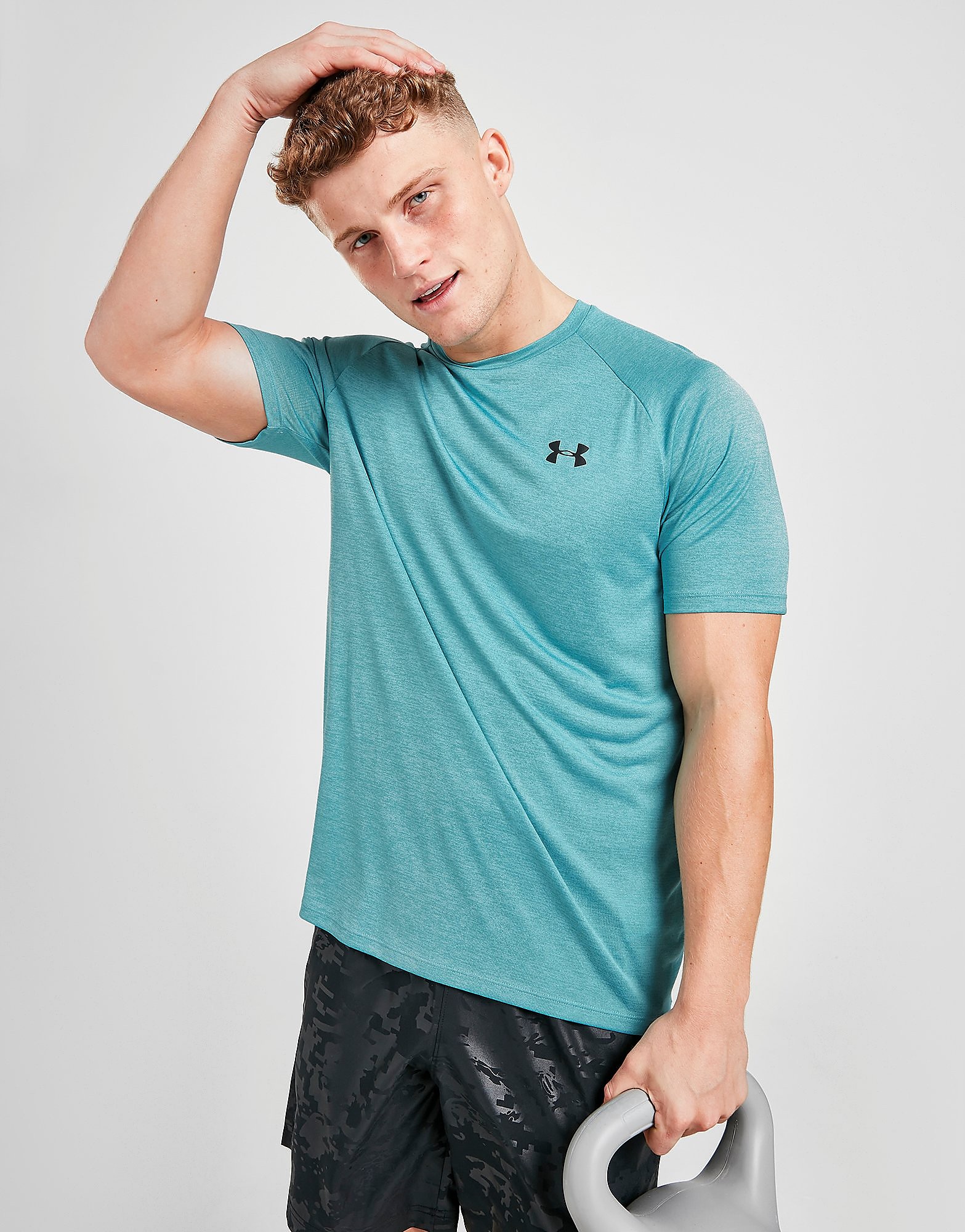 

Under Armour Tech T-Shirt - Green - Mens, Green