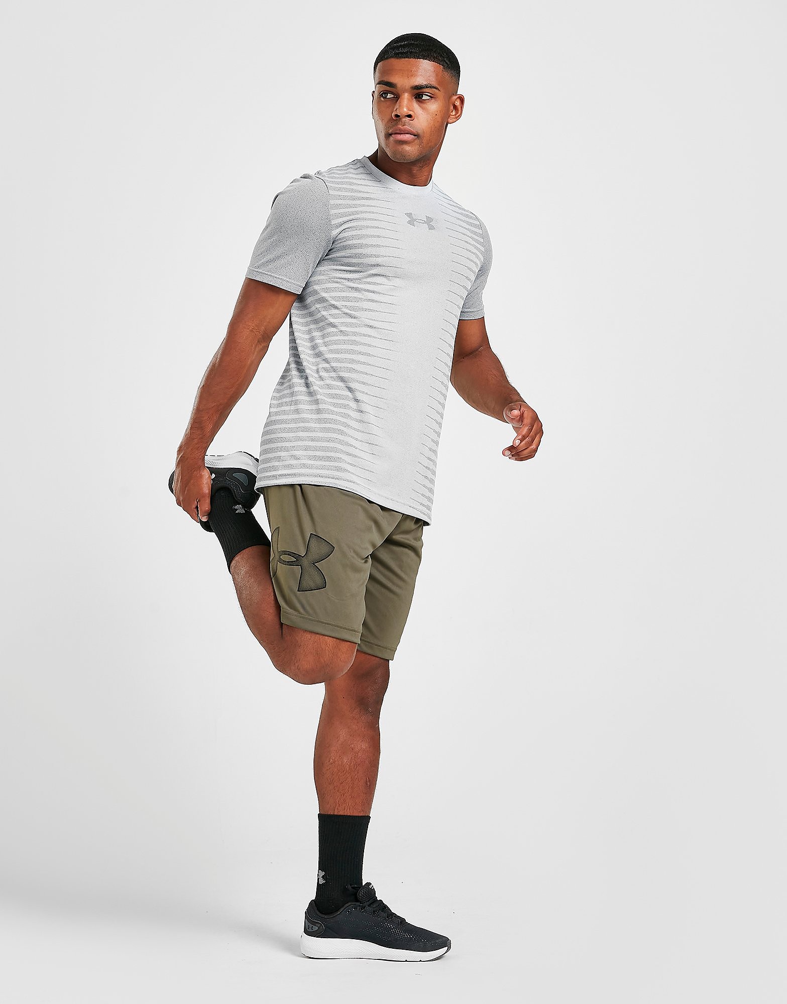 

Under Armour Tech Graphic Shorts - Green - Mens, Green