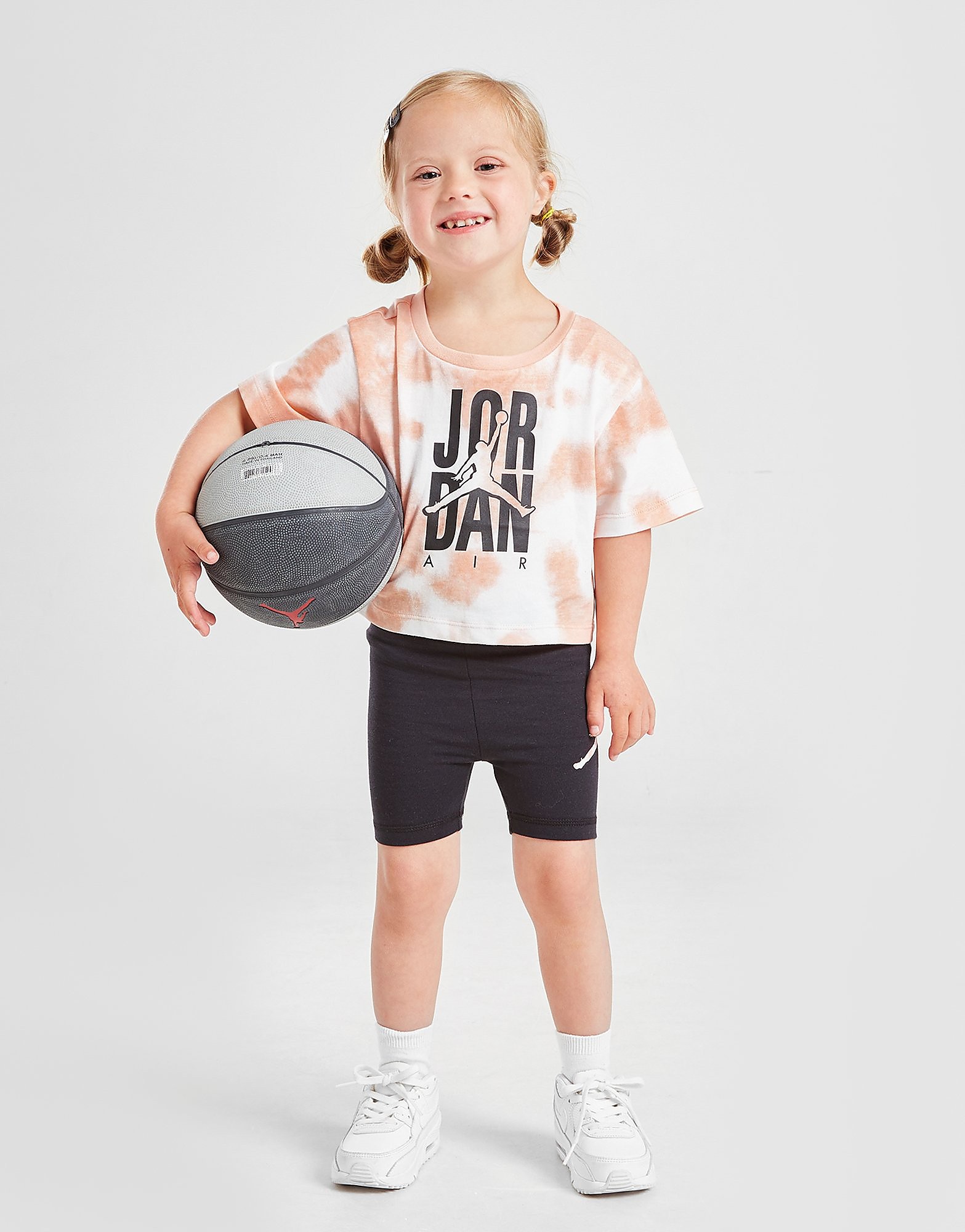 

Jordan Girls' Tie Dye T-Shirt/Shorts Set Infant - Orange/Black - Kids, Orange/Black