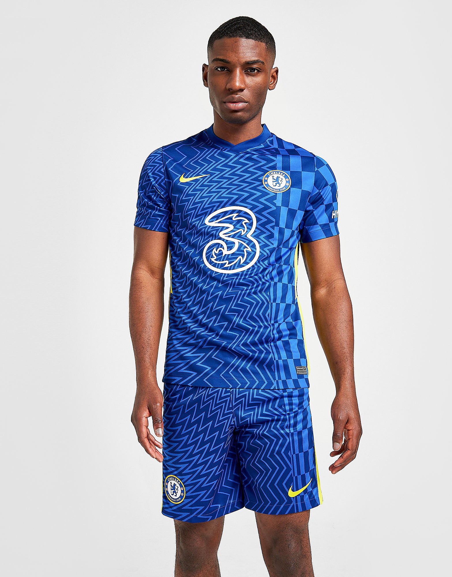 

Nike Chelsea FC 2021/22 Home Shorts - Lyon Blue/Opti Yellow - Mens, Lyon Blue/Opti Yellow