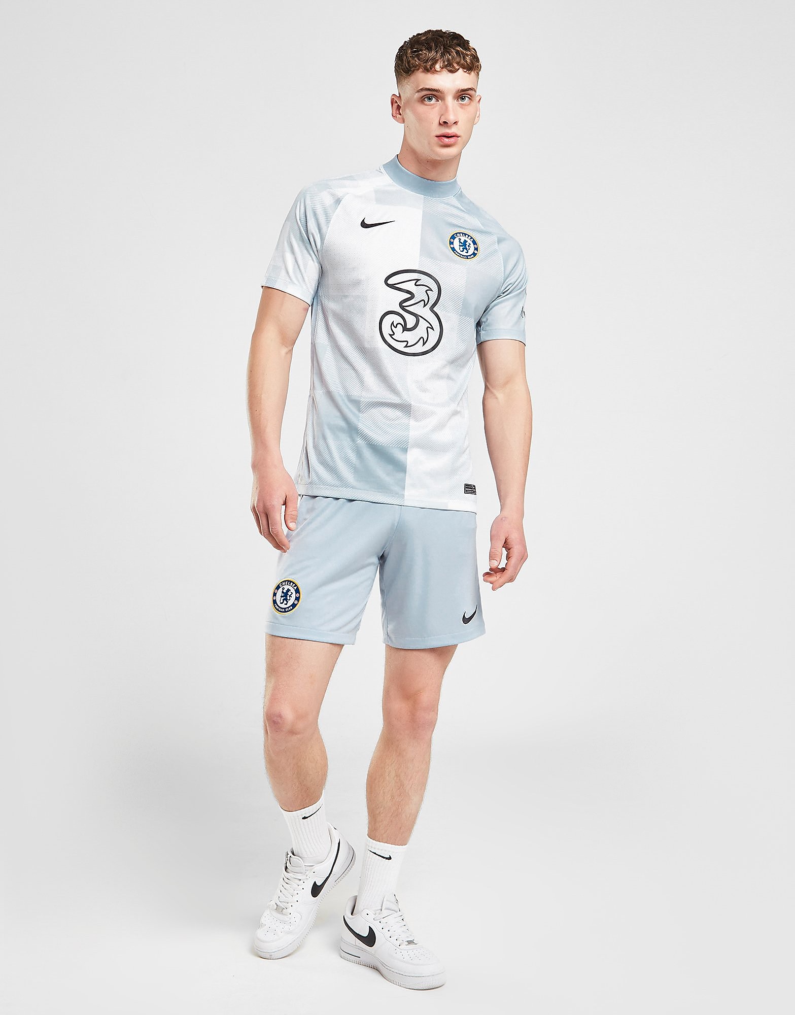 

Nike Chelsea FC 2021/22 Home Goalkeeper Shorts - Ghost/Black - Mens, Ghost/Black