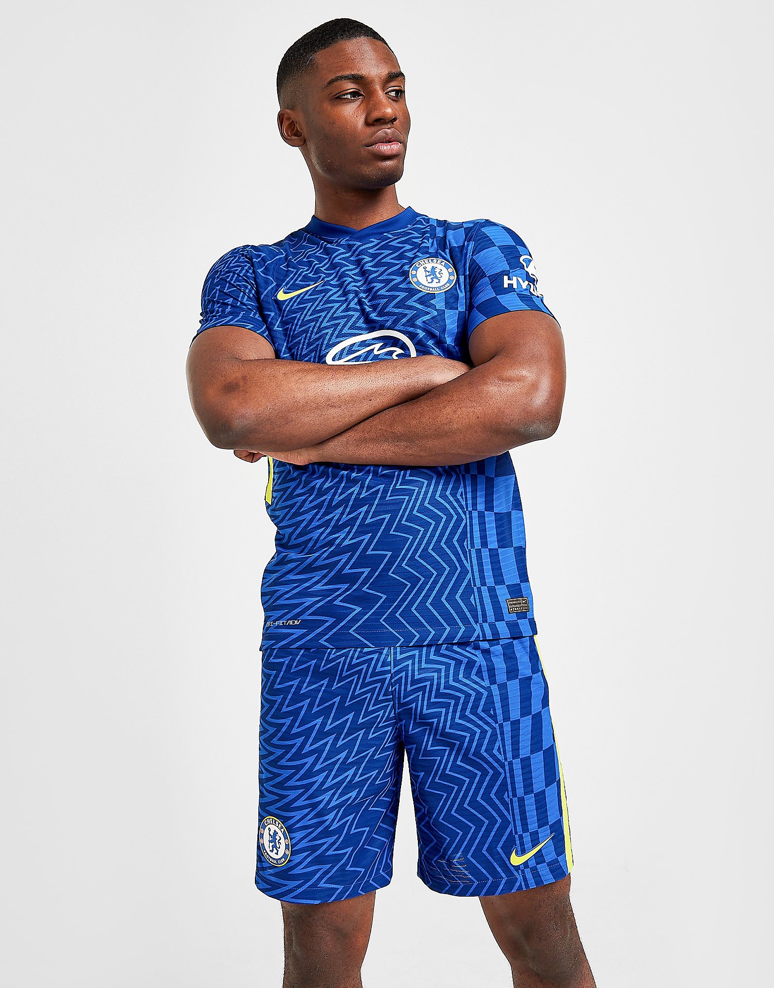 

Nike Chelsea FC 2021/22 Match Home Shorts - Lyon Blue/Opti Yellow - Mens, Lyon Blue/Opti Yellow