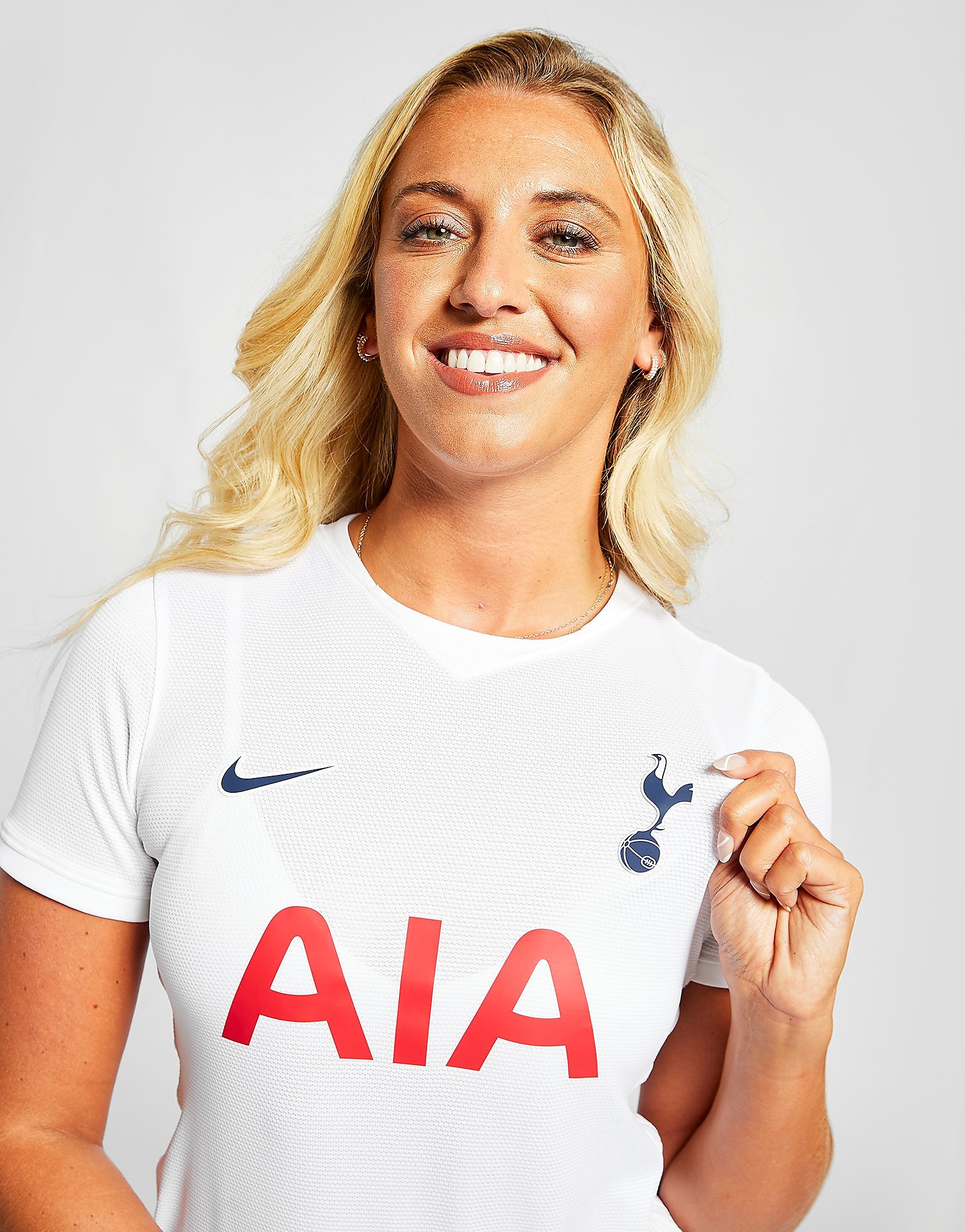

Nike Tottenham Hotspur FC 2021/22 Home Shirt Women's - White/White/Binary Blue, White/White/Binary Blue