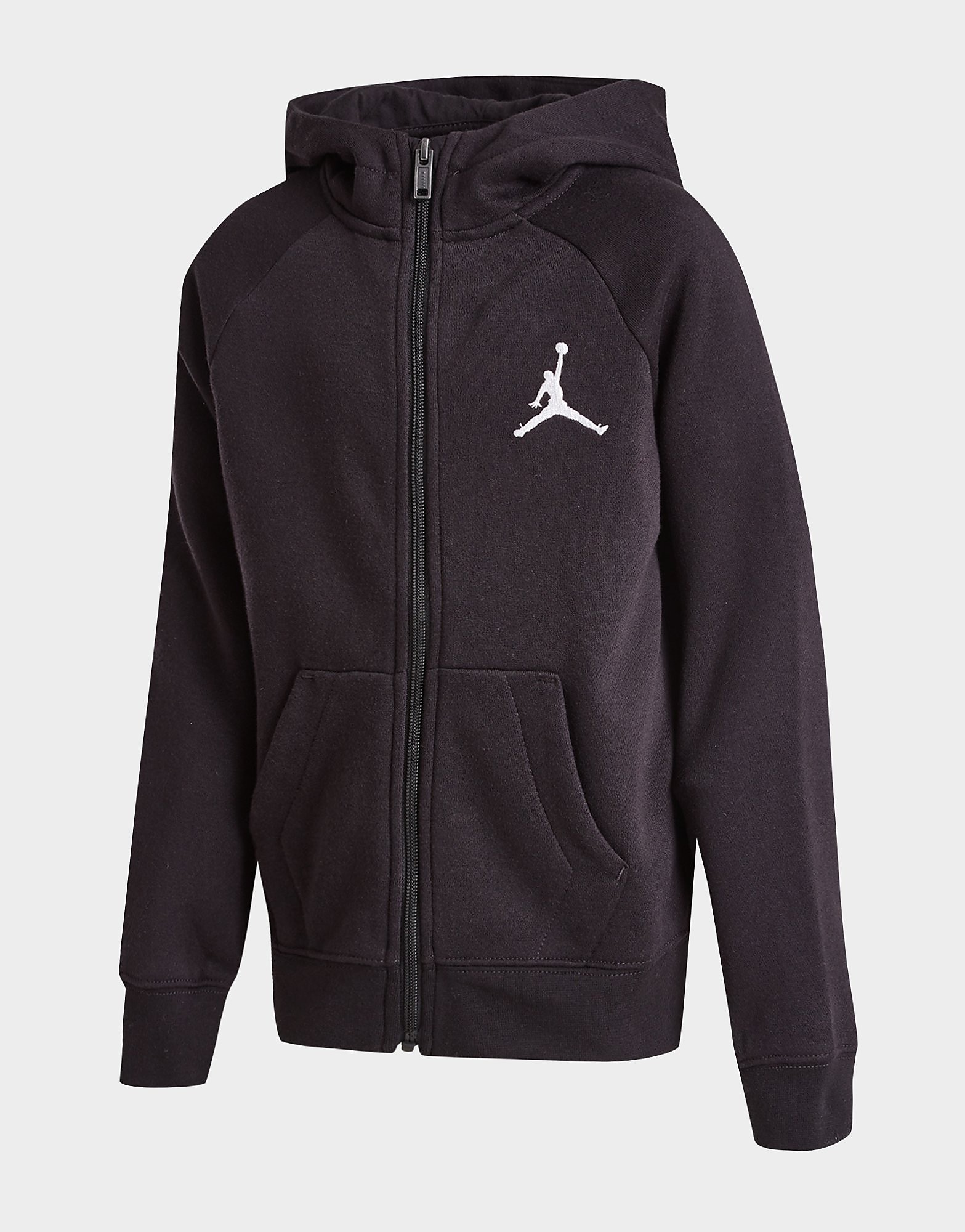 

Jordan Jumpman Full Zip Fleece Hoodie Children - Black - Kids, Black