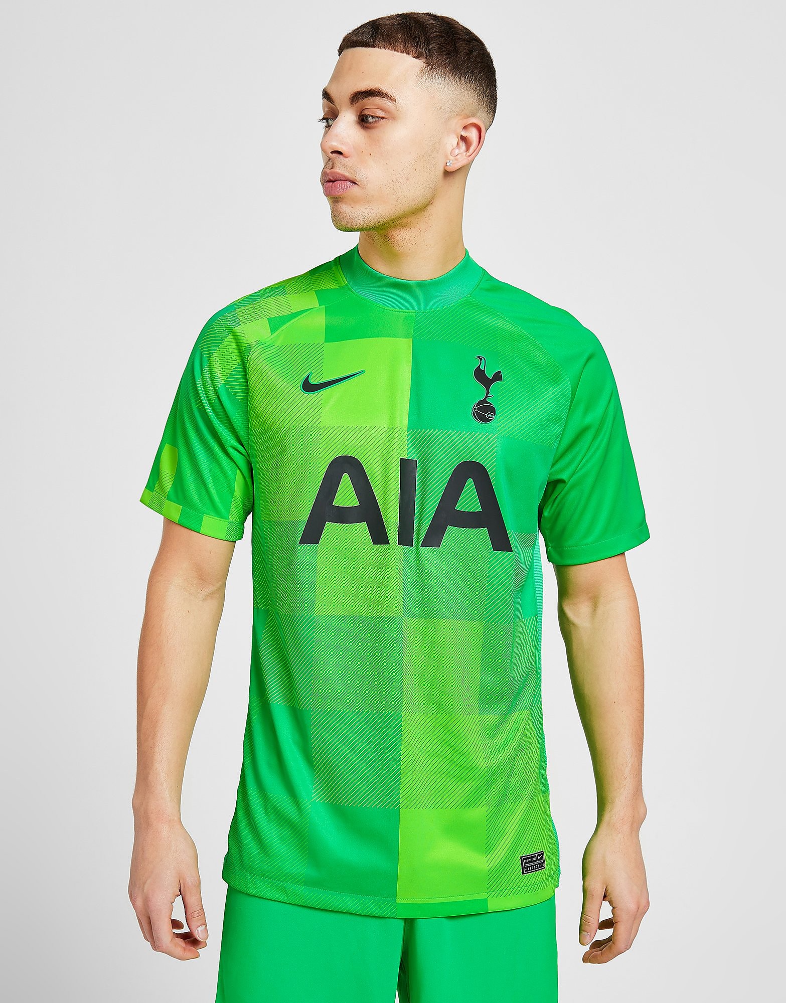 

Nike Tottenham Hotspur FC 2021/22 Goalkeeper Home Shirt - Green Spark/Black - Mens, Green Spark/Black