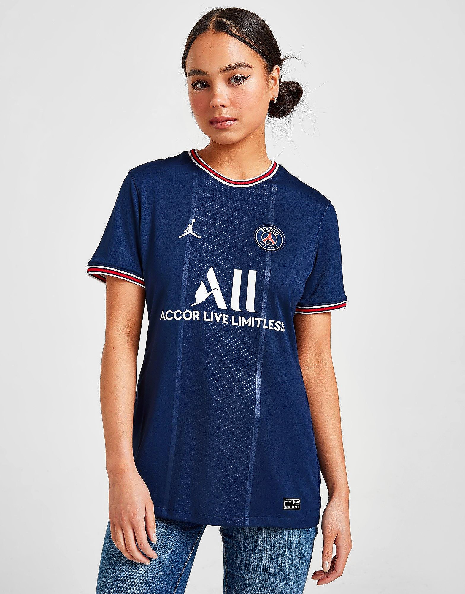

Jordan Paris Saint Germain 2021/22 Home Shirt Women's - Navy, Navy