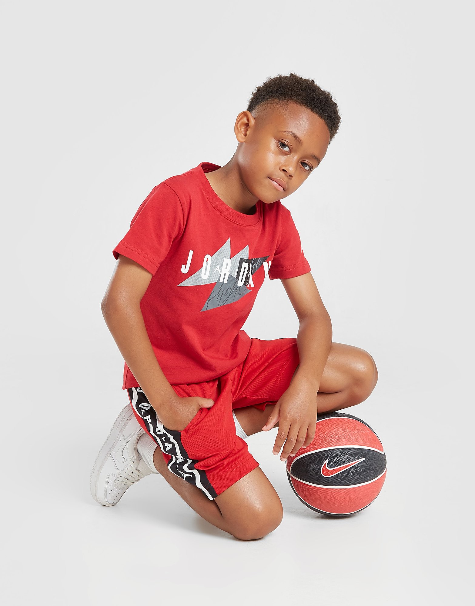 

Jordan Geo Flight T-Shirt Children - Red - Kids, Red