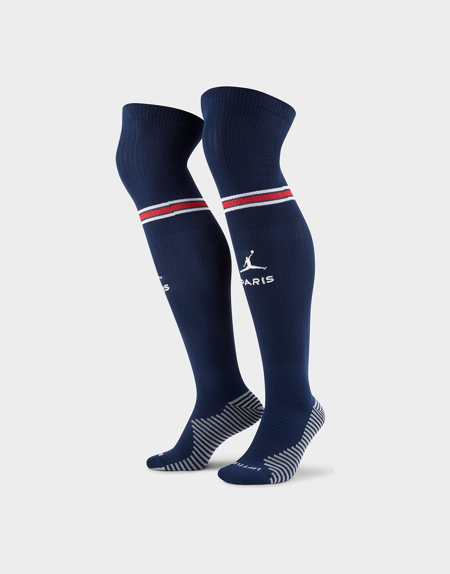 

Jordan Paris Saint Germain 2021/22 Home Socks - Midnight Navy/White/University Red/White - Mens, Midnight Navy/White/University Red/White