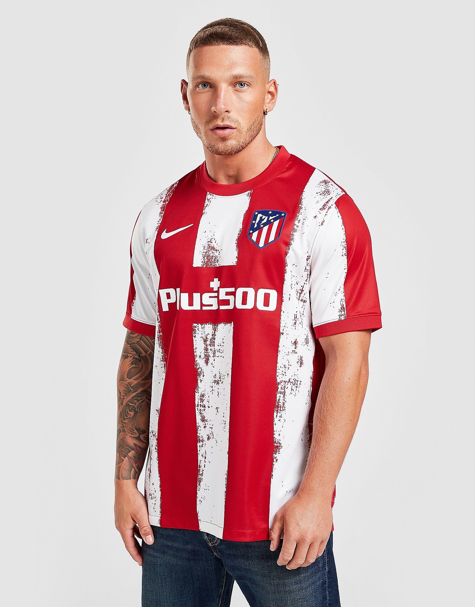 

Nike Atletico Madrid 2021/22 Home Shirt - Sport Red/White - Mens, Sport Red/White