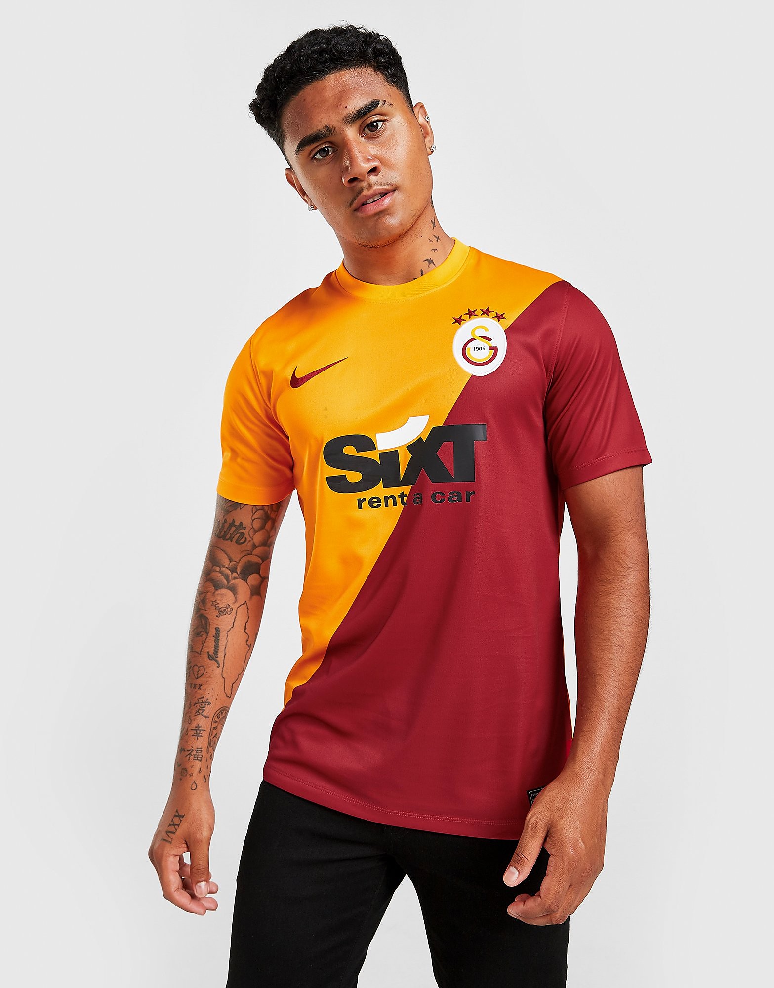 

Nike Galatasaray FC 2021/22 Home Short Sleeve Shirt - Vivid Orange/Pepper Red/Pepper Red - Mens, Vivid Orange/Pepper Red/Pepper Red
