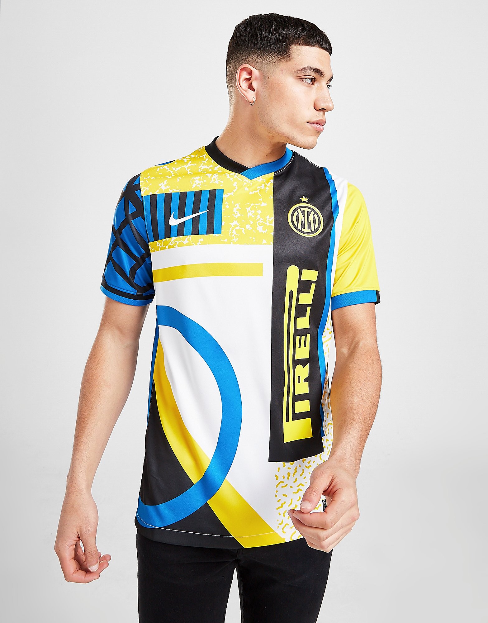 

Nike Inter Milan 2021/22 Fourth Shirt - White/White/Blue - Mens, White/White/Blue