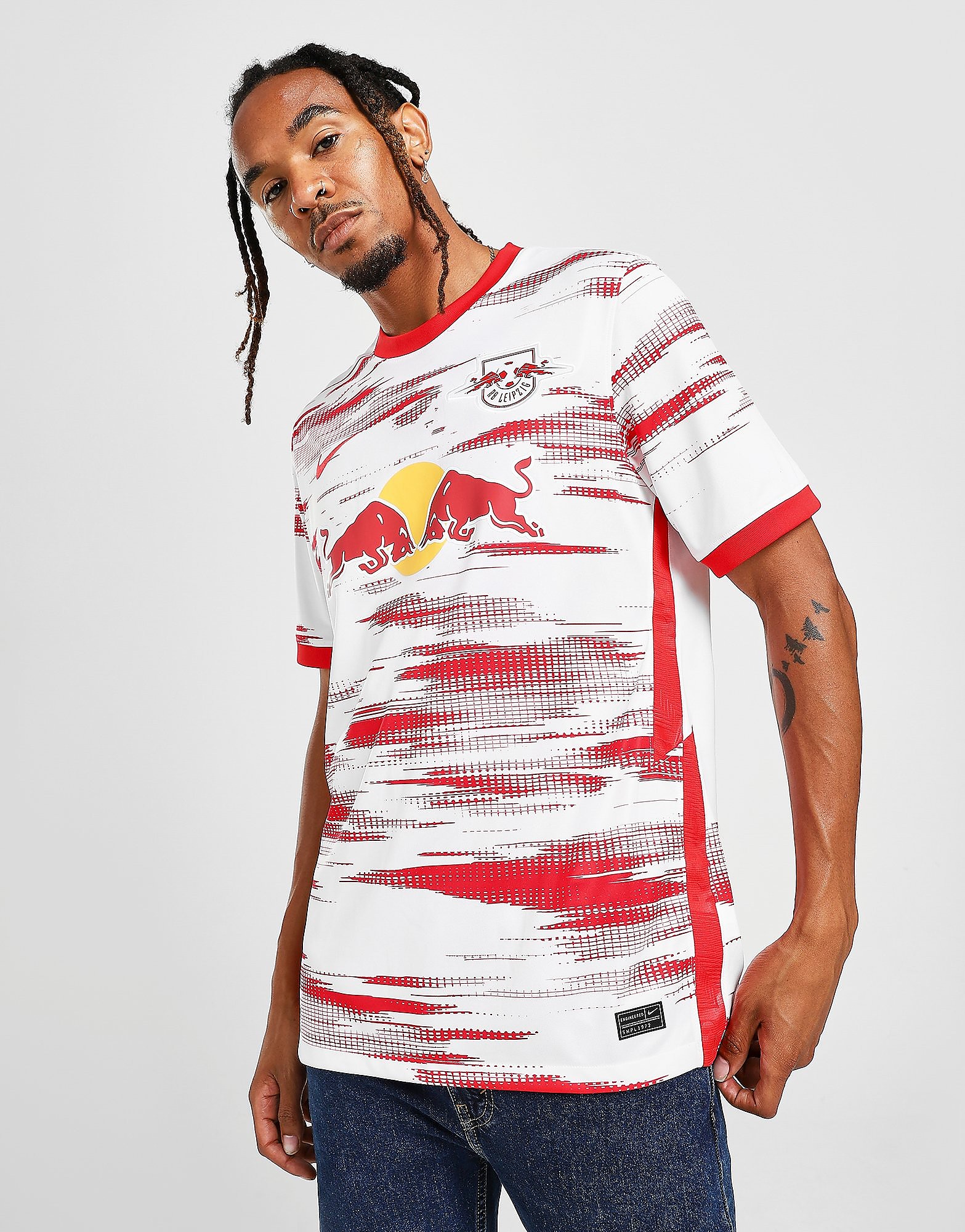 

Nike RB Leipzig 2021/22 Home Shirt - White/Global Red/Global Red/Red - Mens, White/Global Red/Global Red/Red
