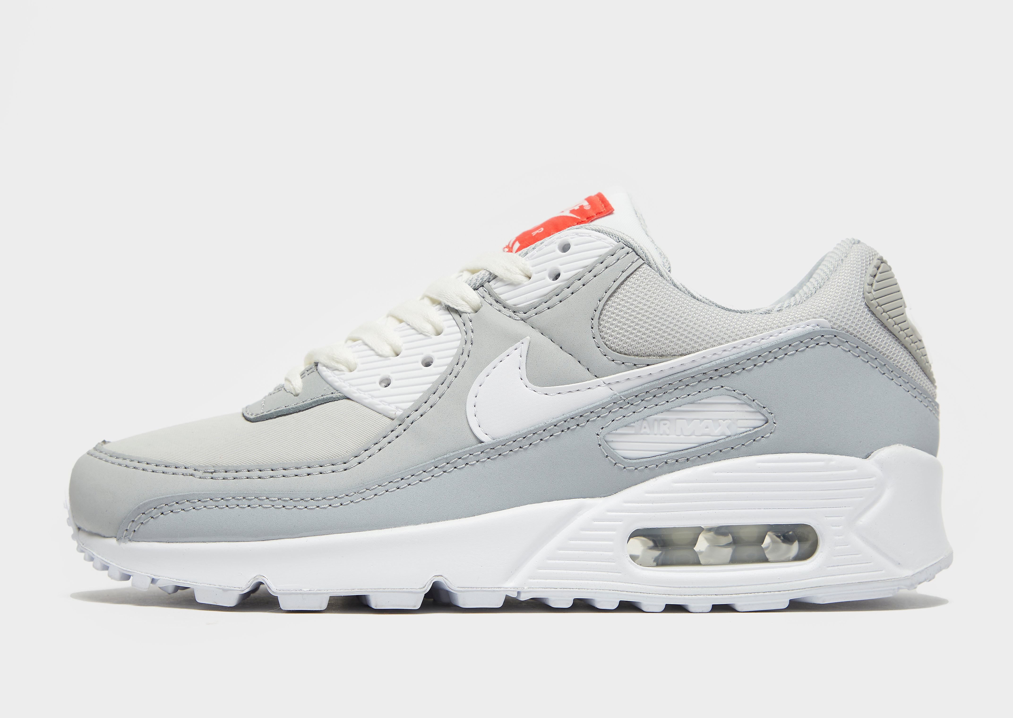 

Nike Air Max 90 Women's - Grey/White, Grey/White