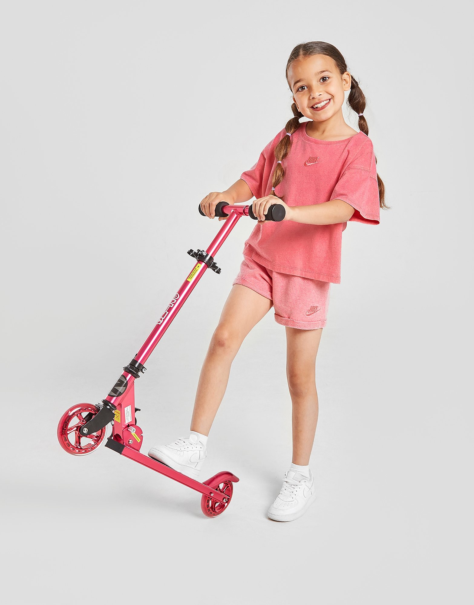 

Nike Girls' Washed T-Shirt/Shorts Set Children - Pink - Kids, Pink