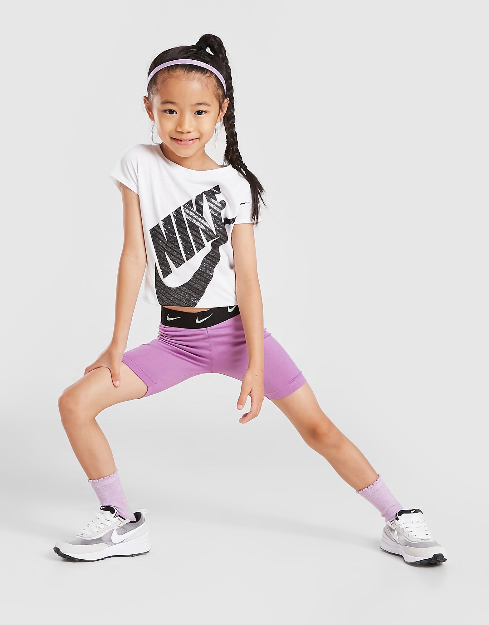 

Nike Girls' Cycle Shorts Children - Purple - Kids, Purple