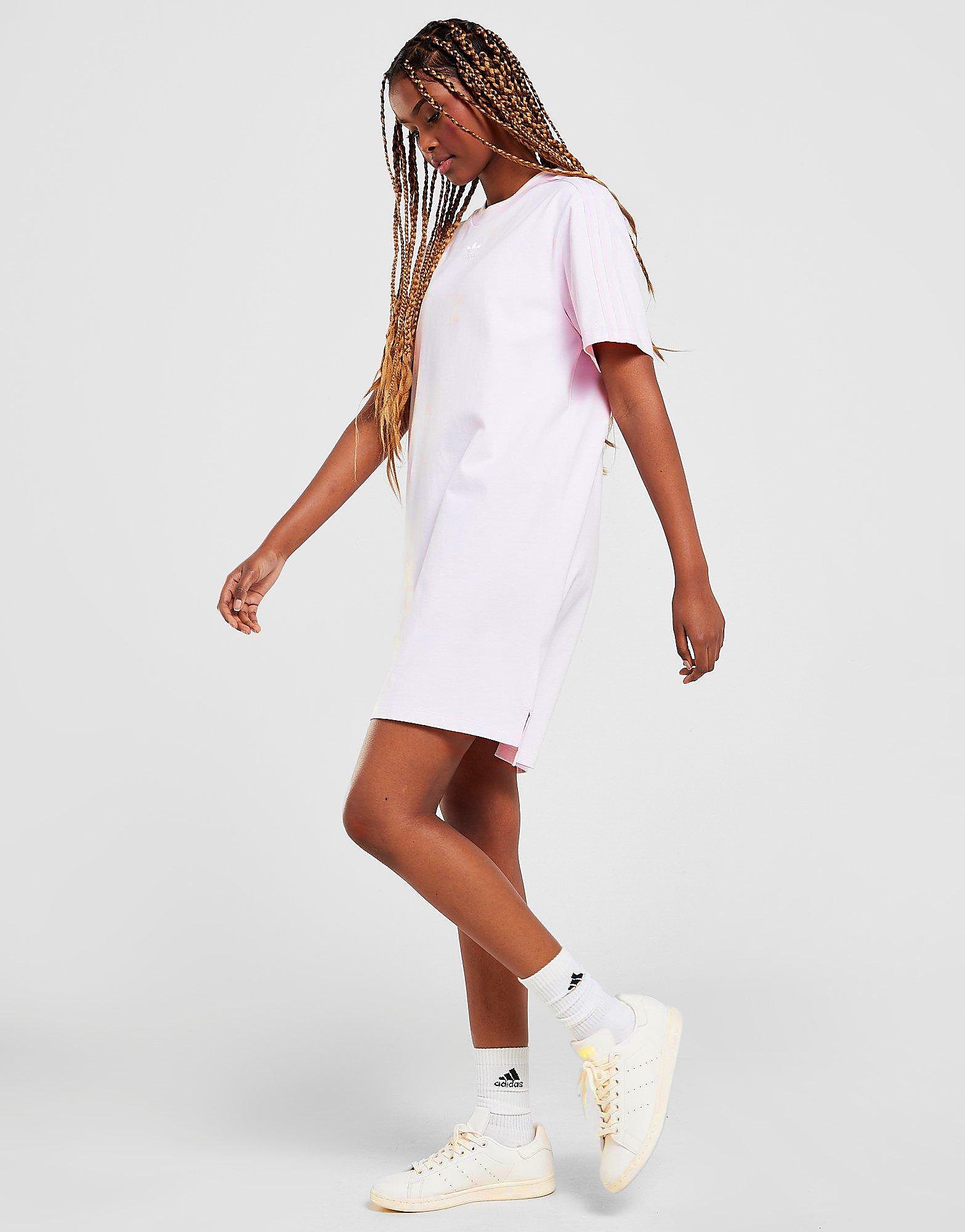 

adidas Originals Tennis Luxe T-Shirt Dress - Purple - Womens, Purple