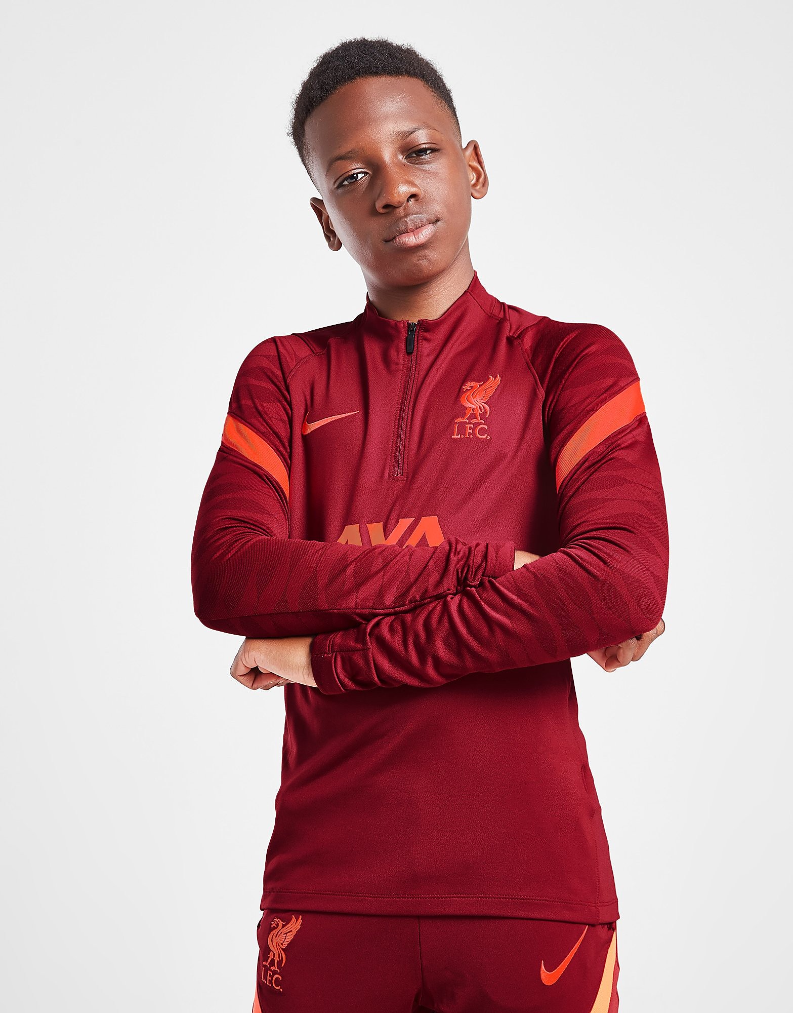 

Nike Liverpool FC Strike Drill Top Junior - Team Red/Bright Crimson/Bright Crimson - Kids, Team Red/Bright Crimson/Bright Crimson