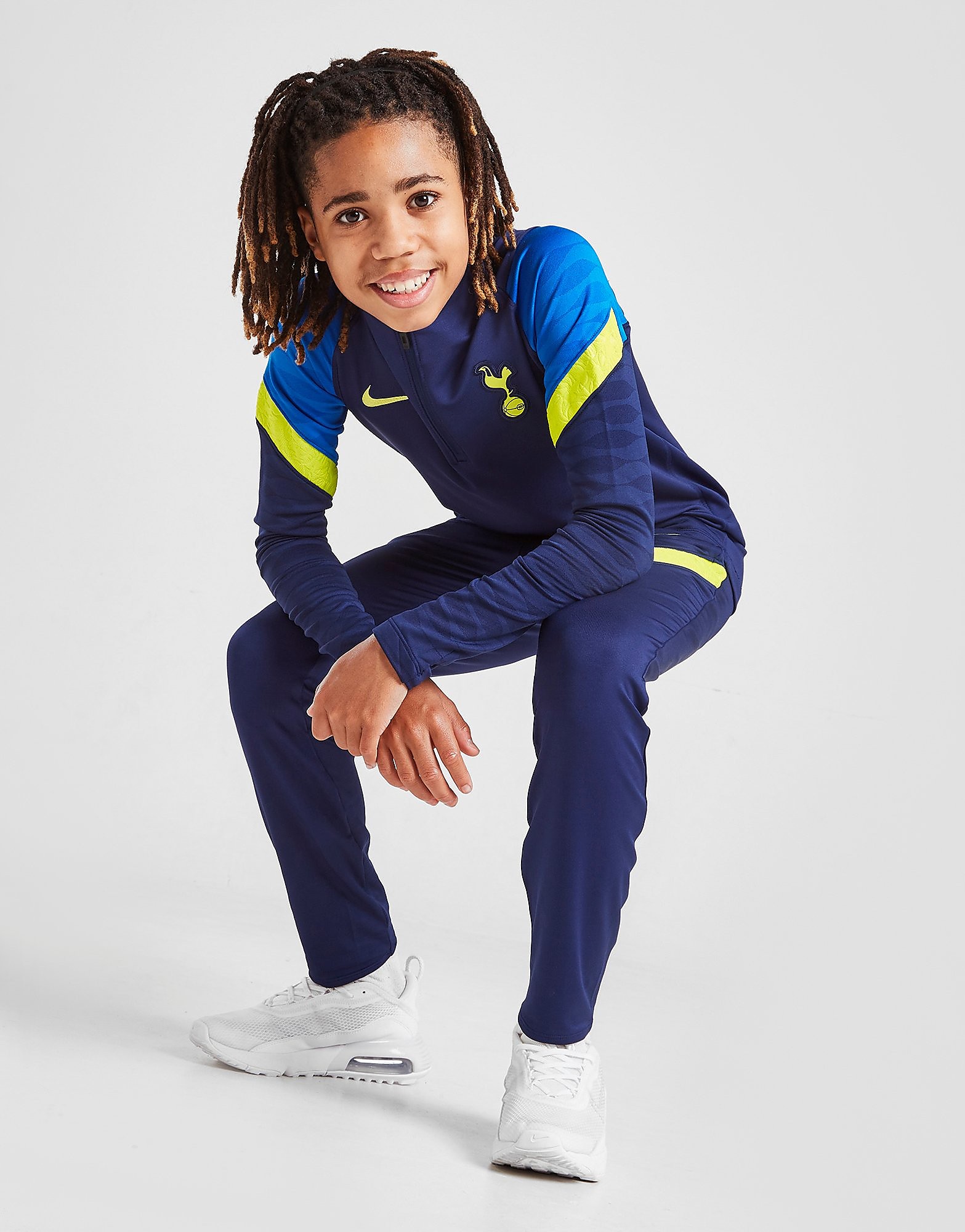 

Nike Tottenham Hotspur FC Strike Drill Track Top Junior - Binary Blue/Signal Blue/Venom Green - Kids, Binary Blue/Signal Blue/Venom Green