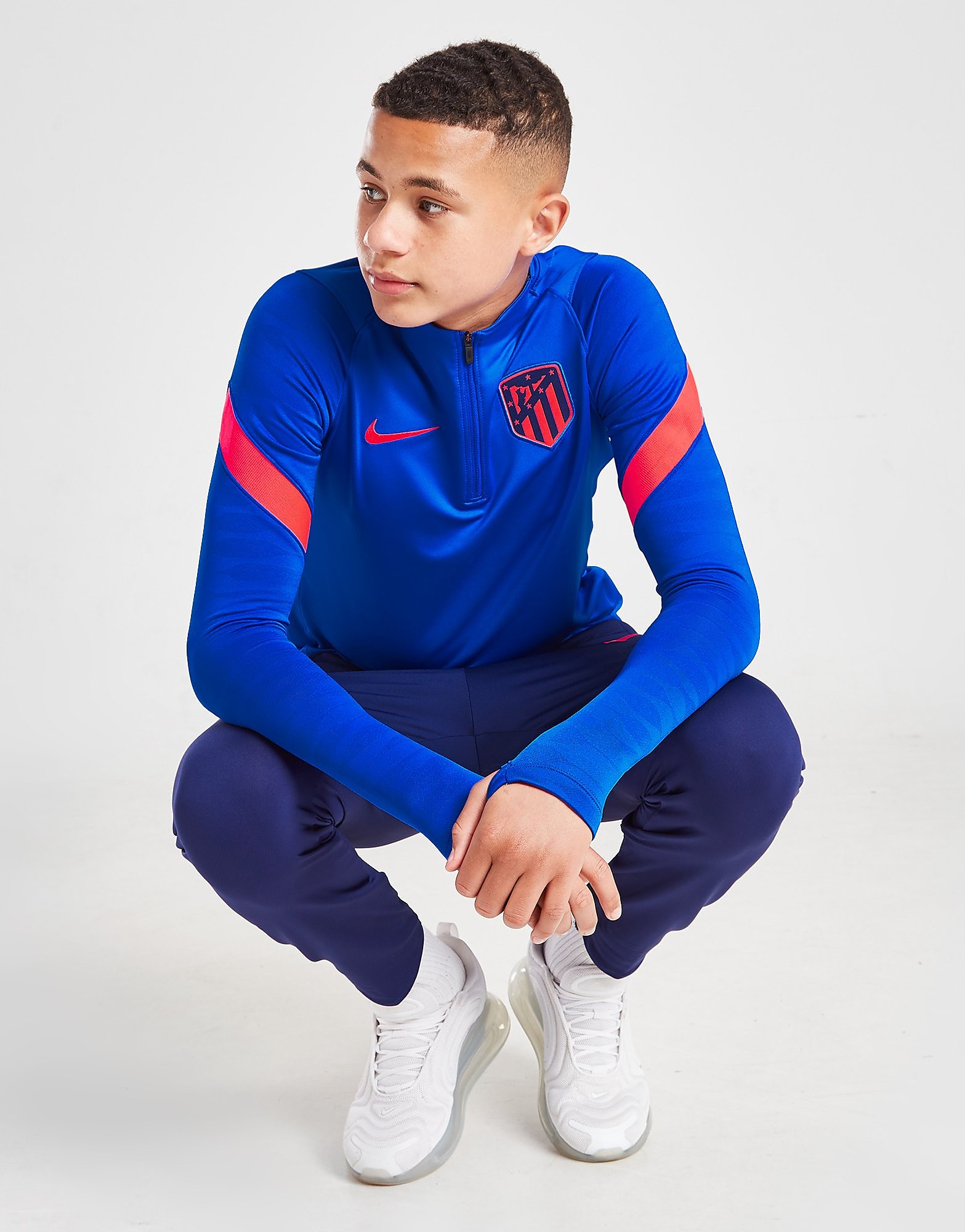 

Nike Atletico Madrid Strike Drill Top Junior - Hyper Cobalt/Hyper Cobalt/Laser Crimson/Laser Crimson - Kids, Hyper Cobalt/Hyper Cobalt/Laser Crimson/Laser Crimson