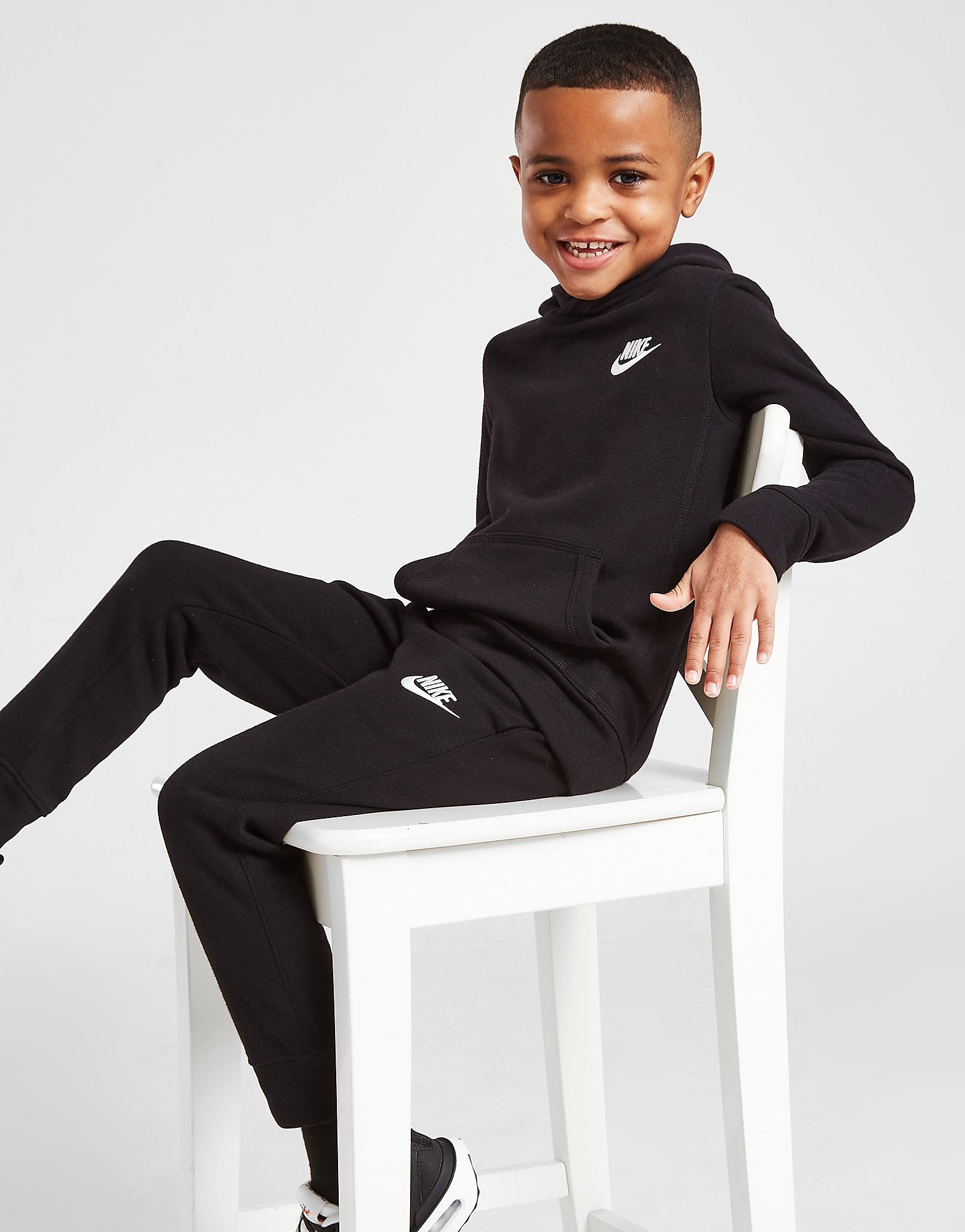 

Nike Club Overhead Hoodie Children - Black - Kids, Black