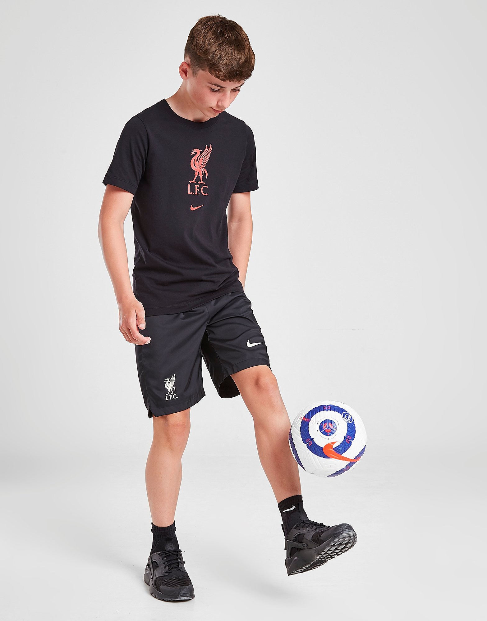 

Nike Liverpool FC Woven Shorts Junior - Black/Fossil - Kids, Black/Fossil
