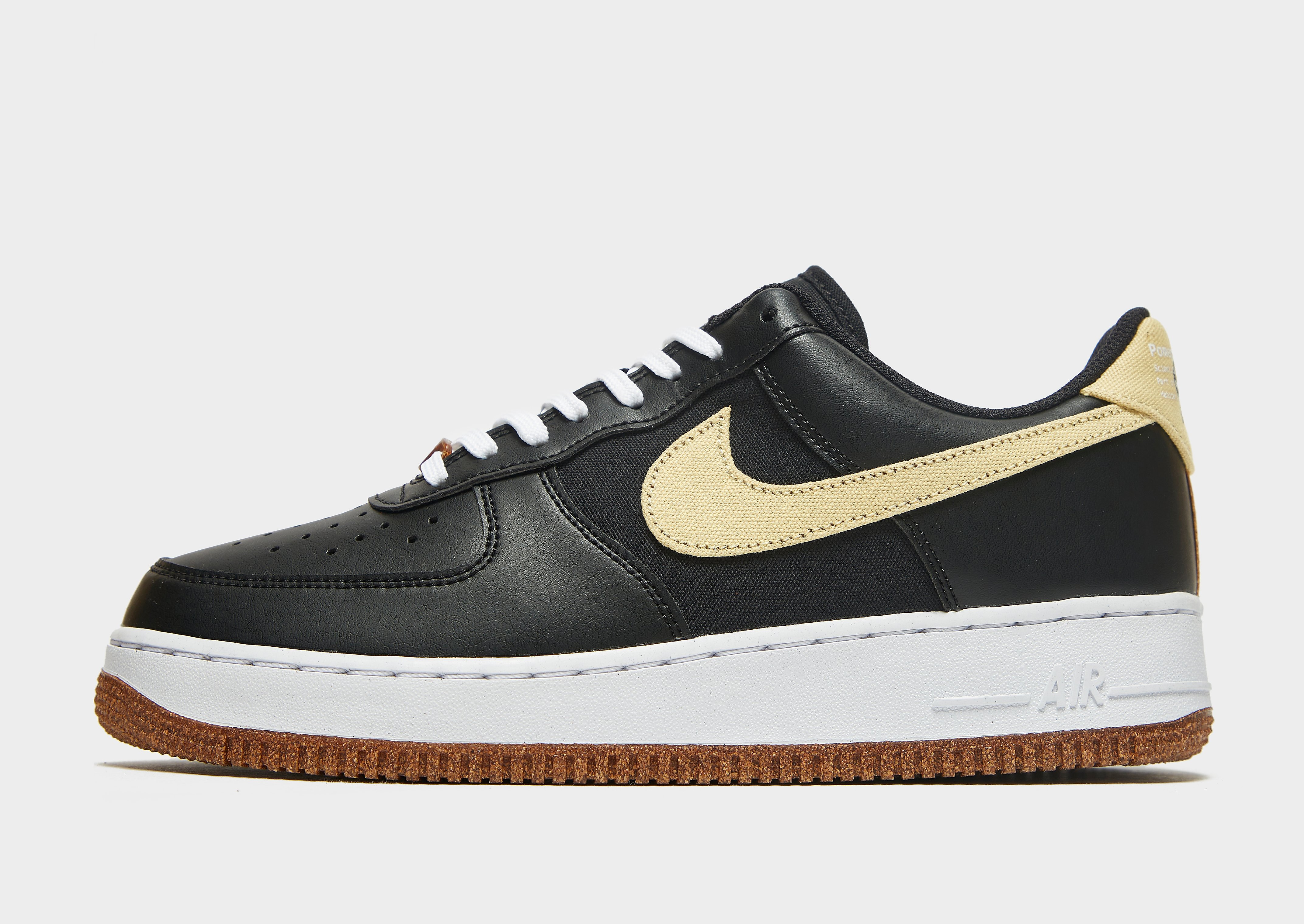 

Nike Air Force 1 Low - Black/White/Black/Solar Flare - Mens, Black/White/Black/Solar Flare