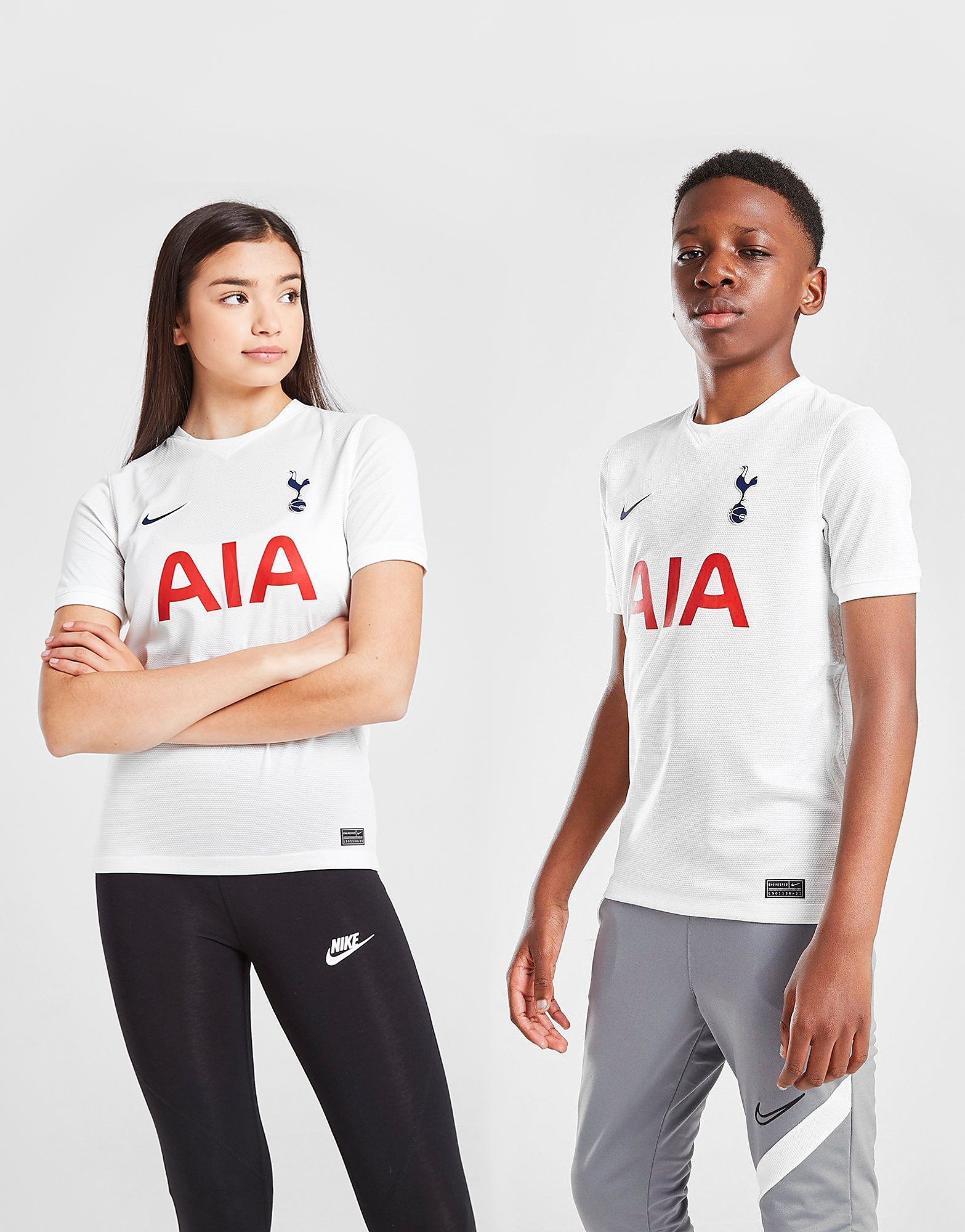 

Nike Tottenham Hotspur FC 2021/22 Home Shirt Junior - White/White/Binary Blue - Kids, White/White/Binary Blue