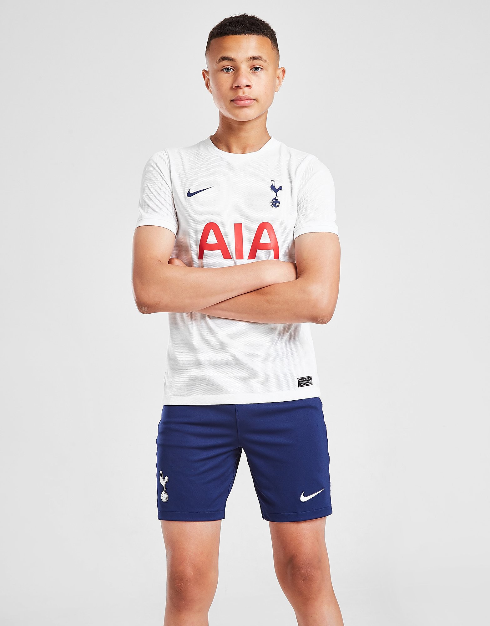 

Nike Tottenham Hotspur FC 2021/22 Home Shorts Junior - Binary Blue/White - Kids, Binary Blue/White