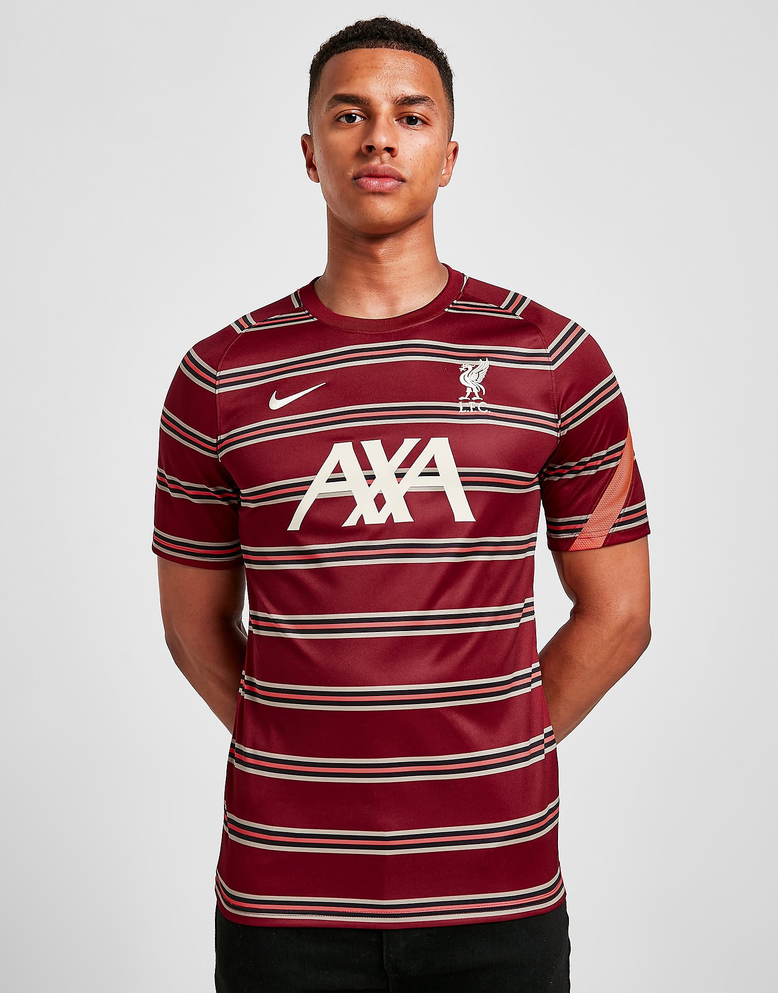 

Nike Liverpool FC Pre Match Short Sleeve Top - Team Red/Bright Crimson/Fossil - Mens, Team Red/Bright Crimson/Fossil