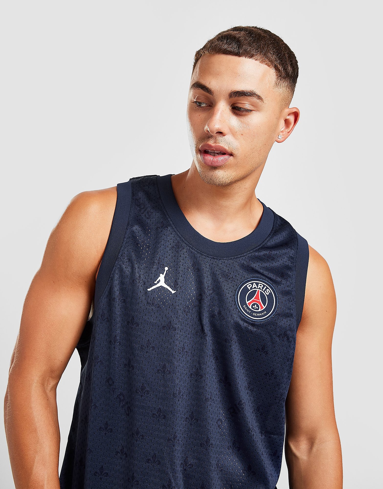 

Jordan Paris Saint Germain Mesh Vest - Blue - Mens, Blue