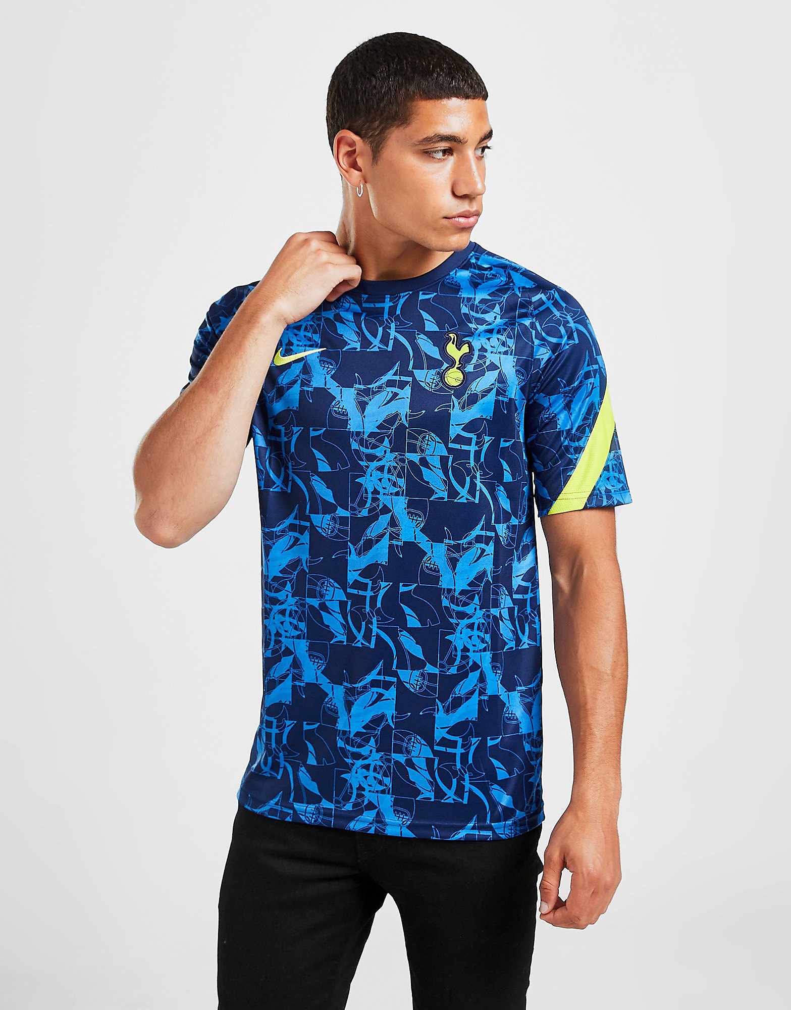 

Nike Tottenham Hotspur FC Pre-Match Shirt - Binary Blue/Venom Green/Venom Green - Mens, Binary Blue/Venom Green/Venom Green