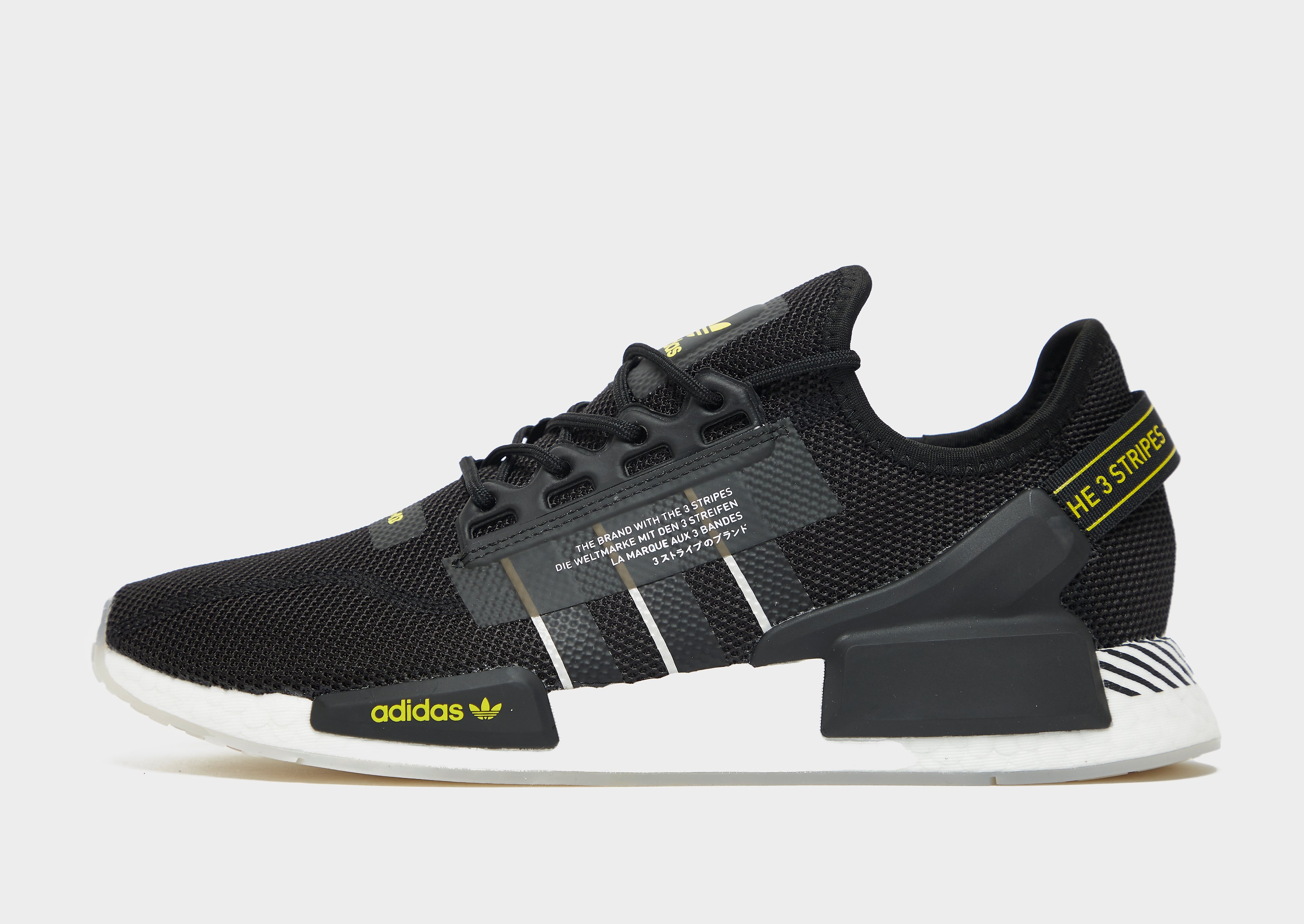 

adidas Originals NMD_R1 V2 - Only at JD - Black - Mens, Black