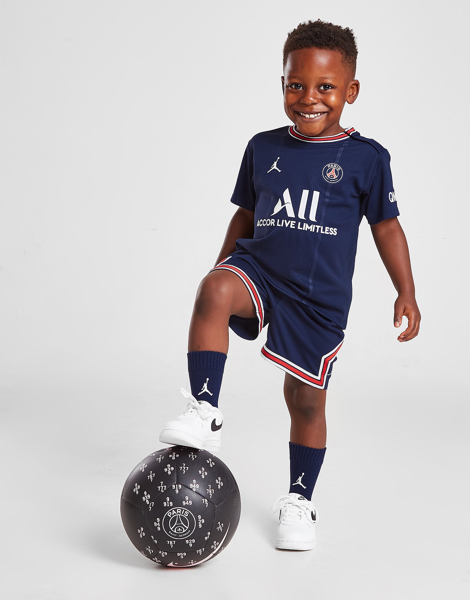 

Jordan Paris Saint Germain 2021/22 Home Kit Infant - Midnight Navy/University Red/White - Kids, Midnight Navy/University Red/White