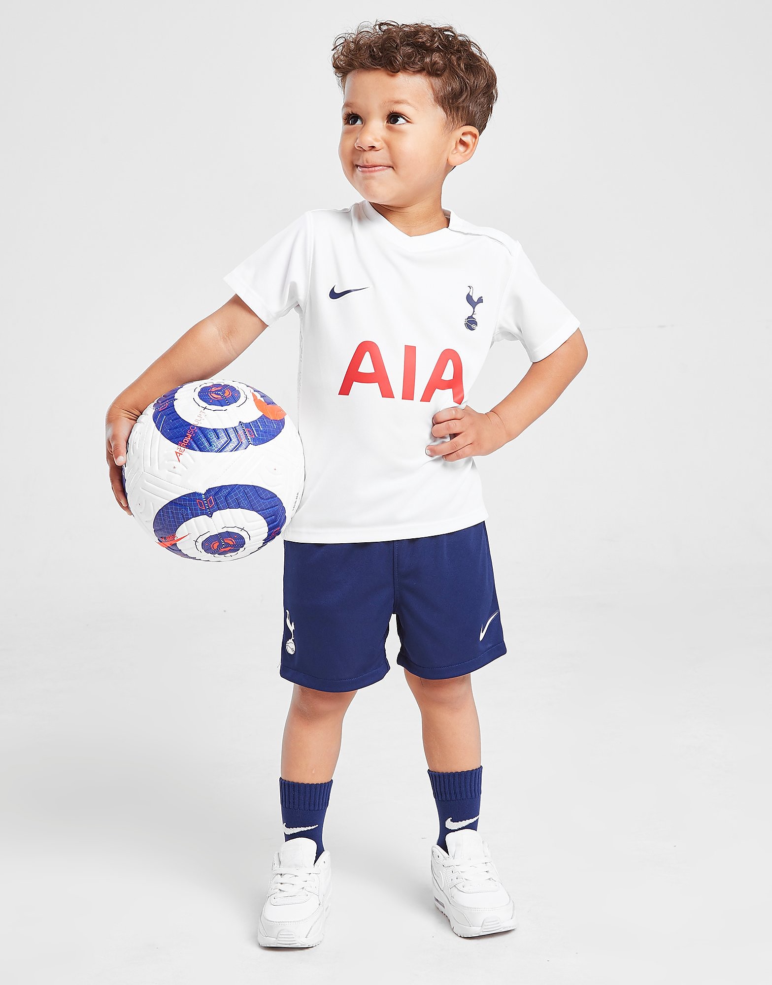 

Nike Tottenham Hotspur FC 2021/22 Home Kit Infant - White/White/Binary Blue - Kids, White/White/Binary Blue