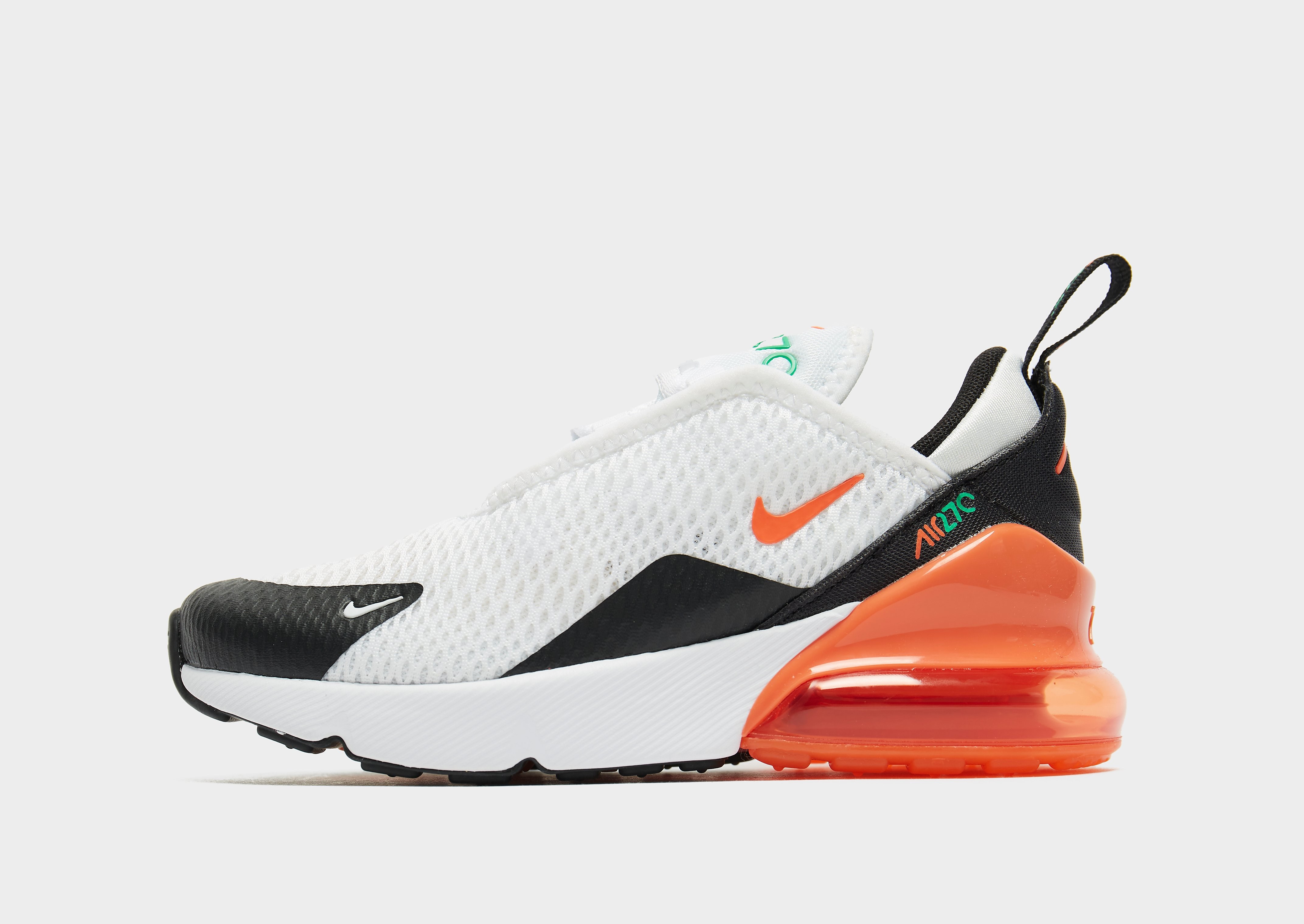

Nike Air Max 270 Children - White/Stadium Green/Black/Turf Orange - Kids, White/Stadium Green/Black/Turf Orange