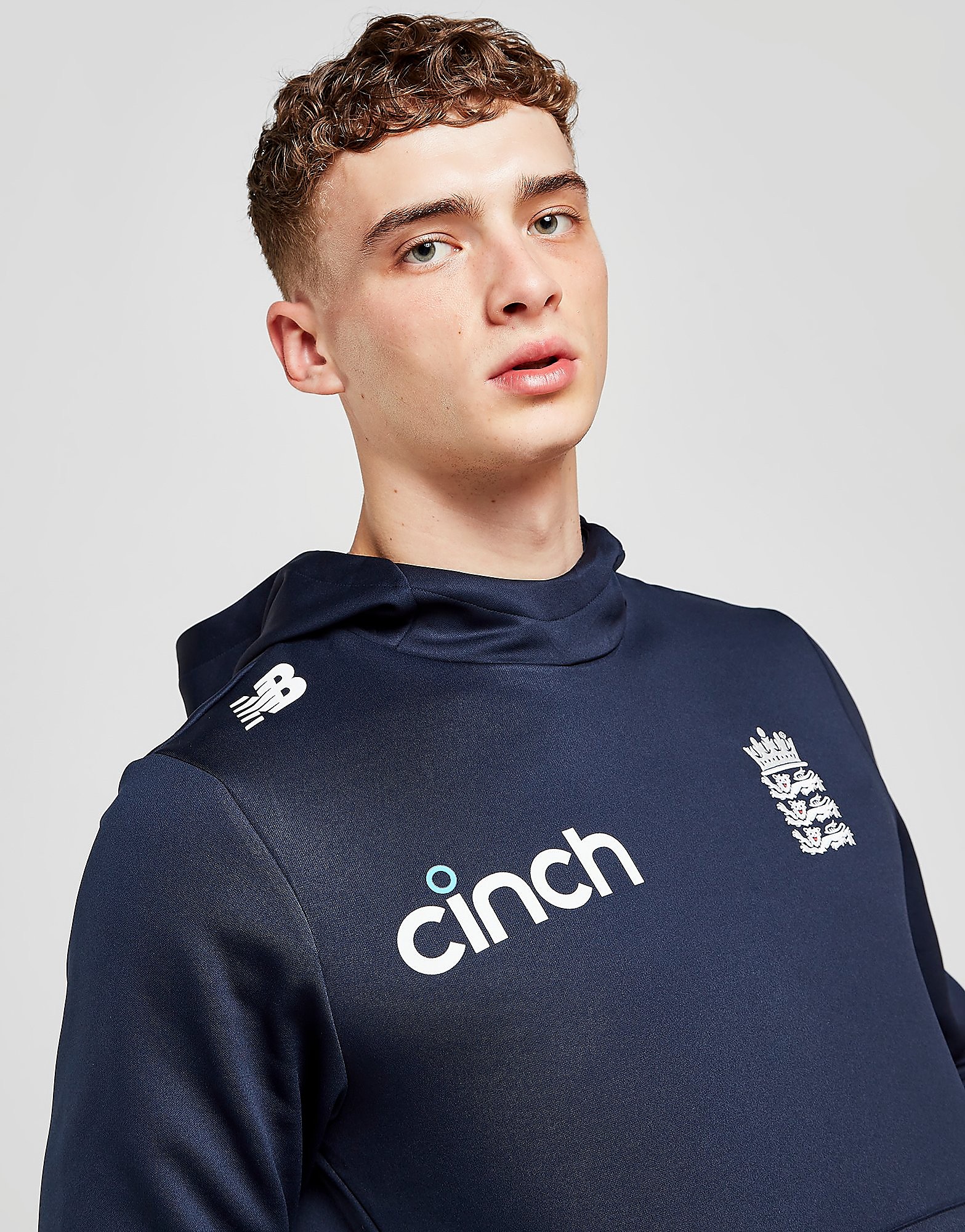 New Balance ECB Tech Travel Hoodie - Navy - Mens, Navy