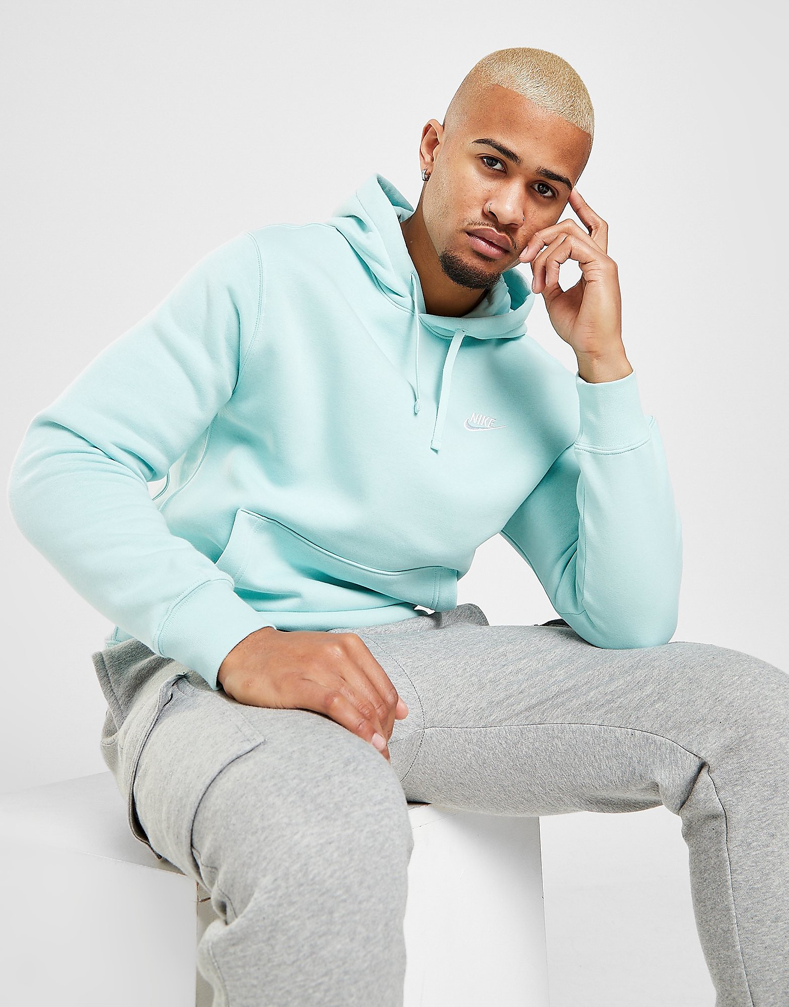 

Nike Foundation Hoodie - Blue - Mens, Blue