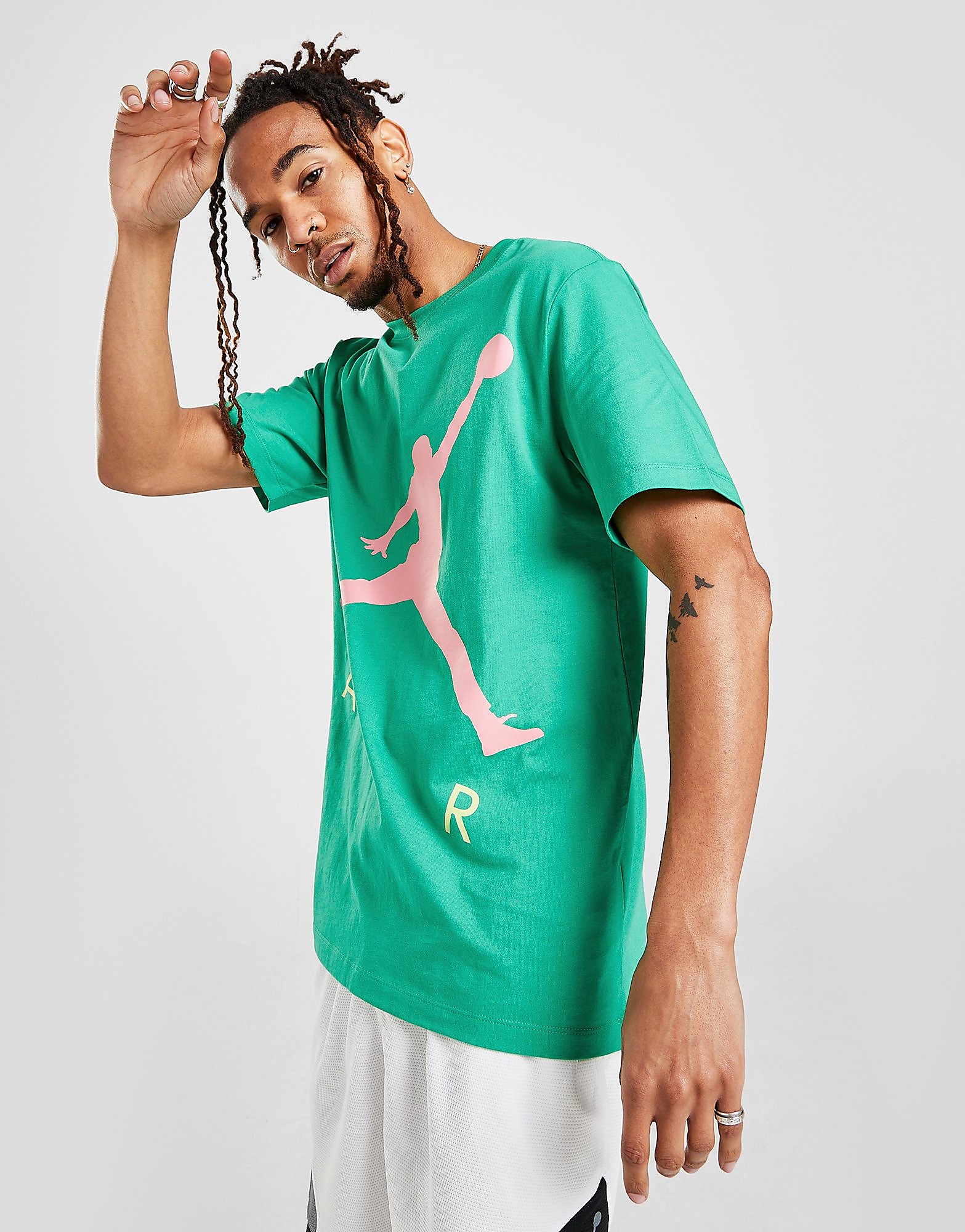 

Jordan Jumpman Air T-Shirt - Green - Mens, Green