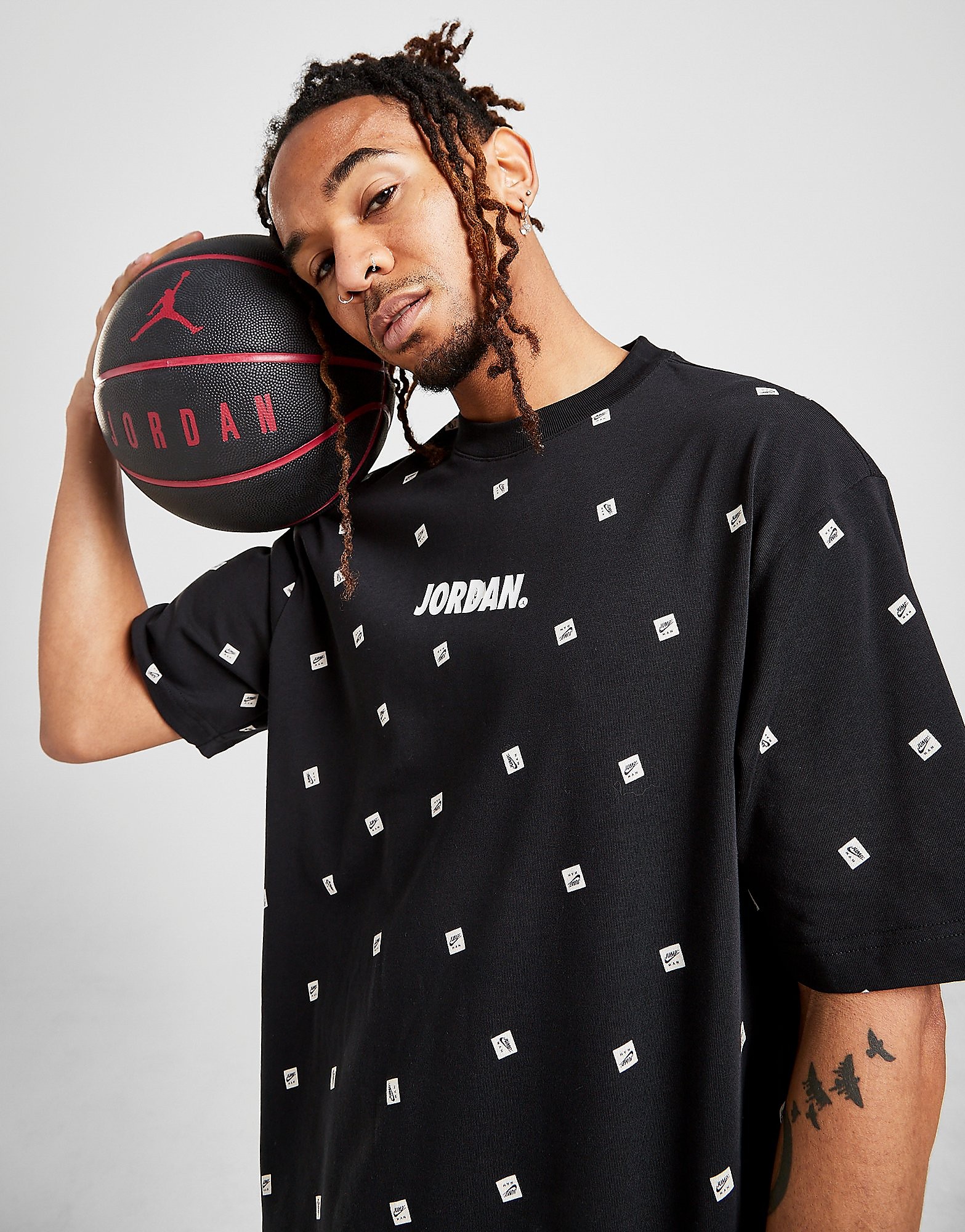 Jordan Jumpman Classics T-Shirt - Black - Mens, Black